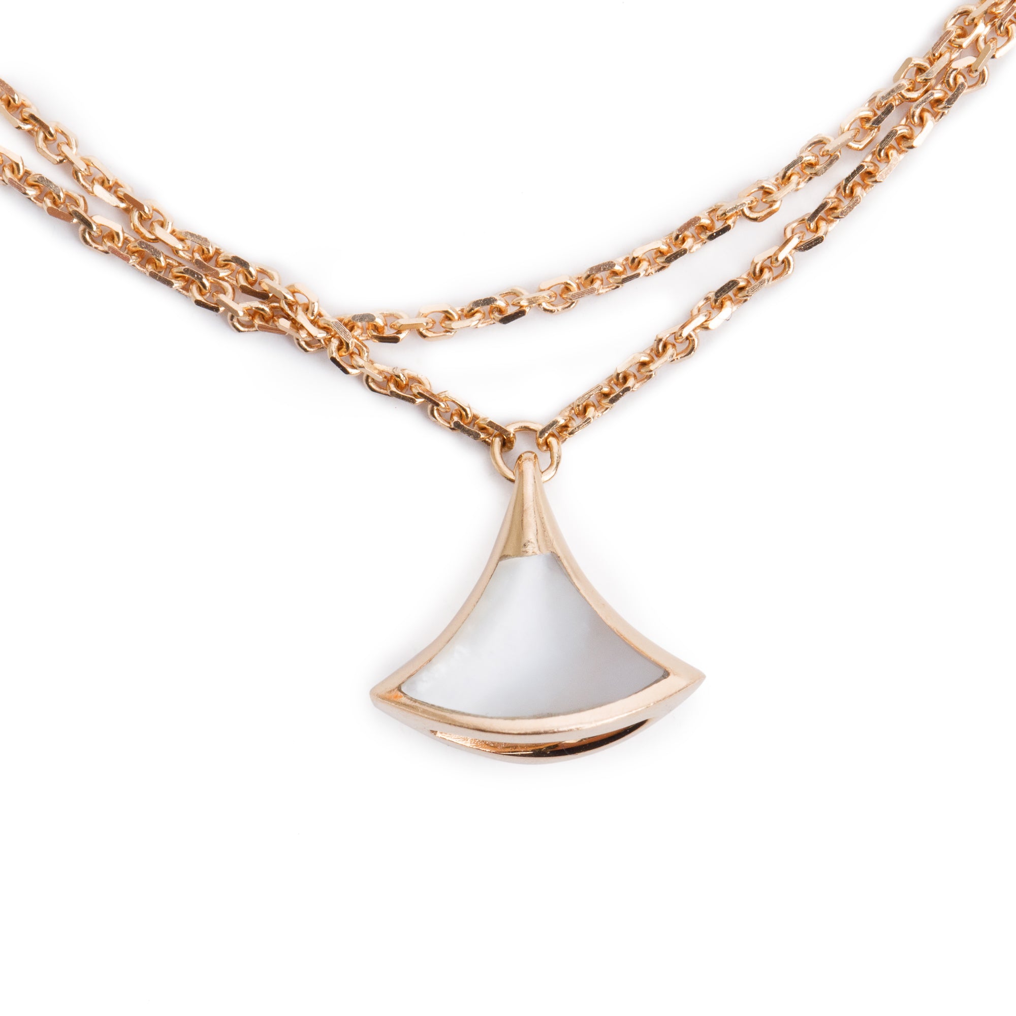 BVLGARI 2024 18k Rose Gold Pave Diamond Diva's Dream Bracelet w/ Pouch & Certificate