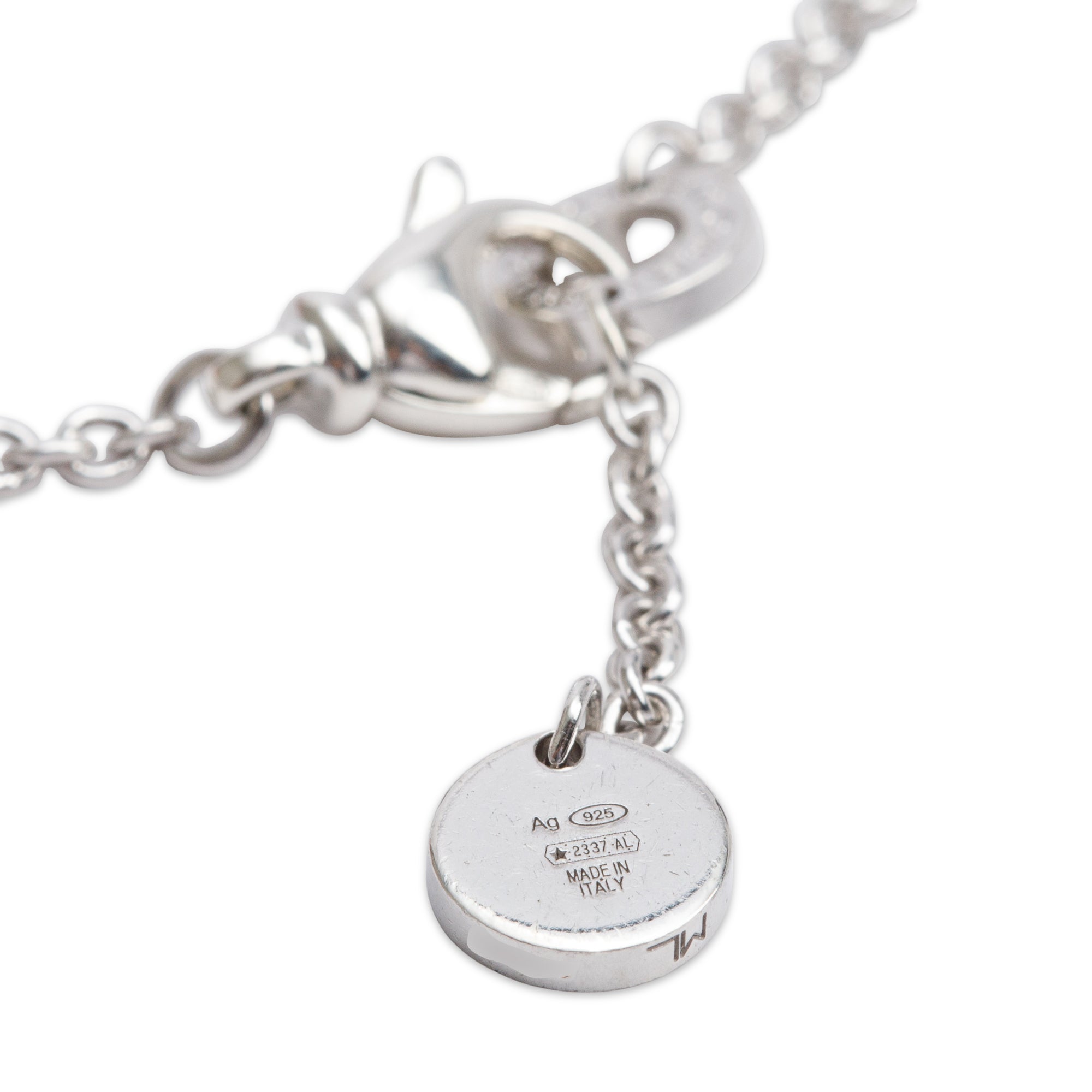BVLGARI 2024 Sterling Silver & Black Ceramic Save The Children Bracelet w/ Box & Receipt