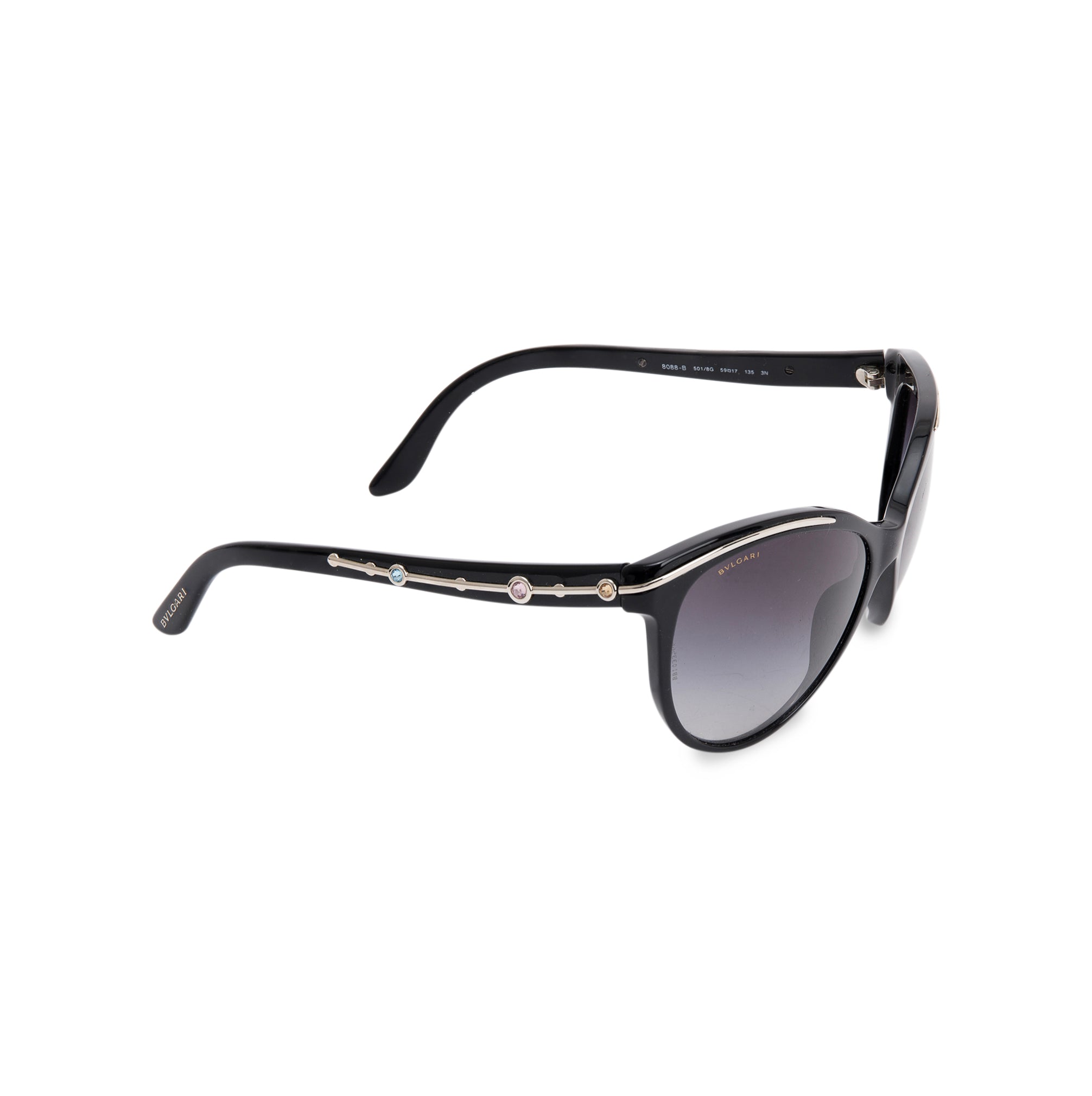 BVLGARI 8088-B Sunglasses w/ Case