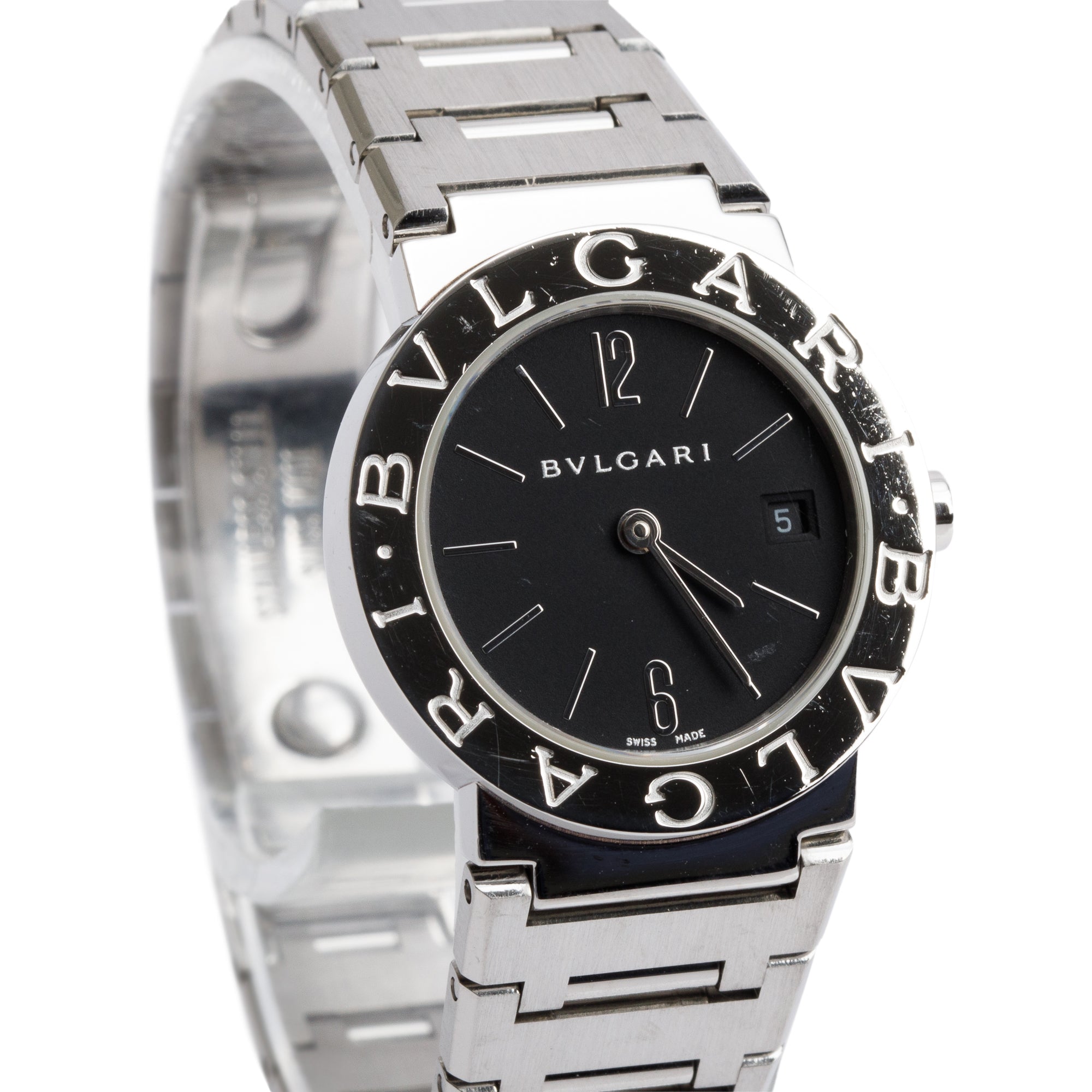 BVLGARI Stainless Steel BVLGARI 26 MM Quartz Watch w/ Box & Papers