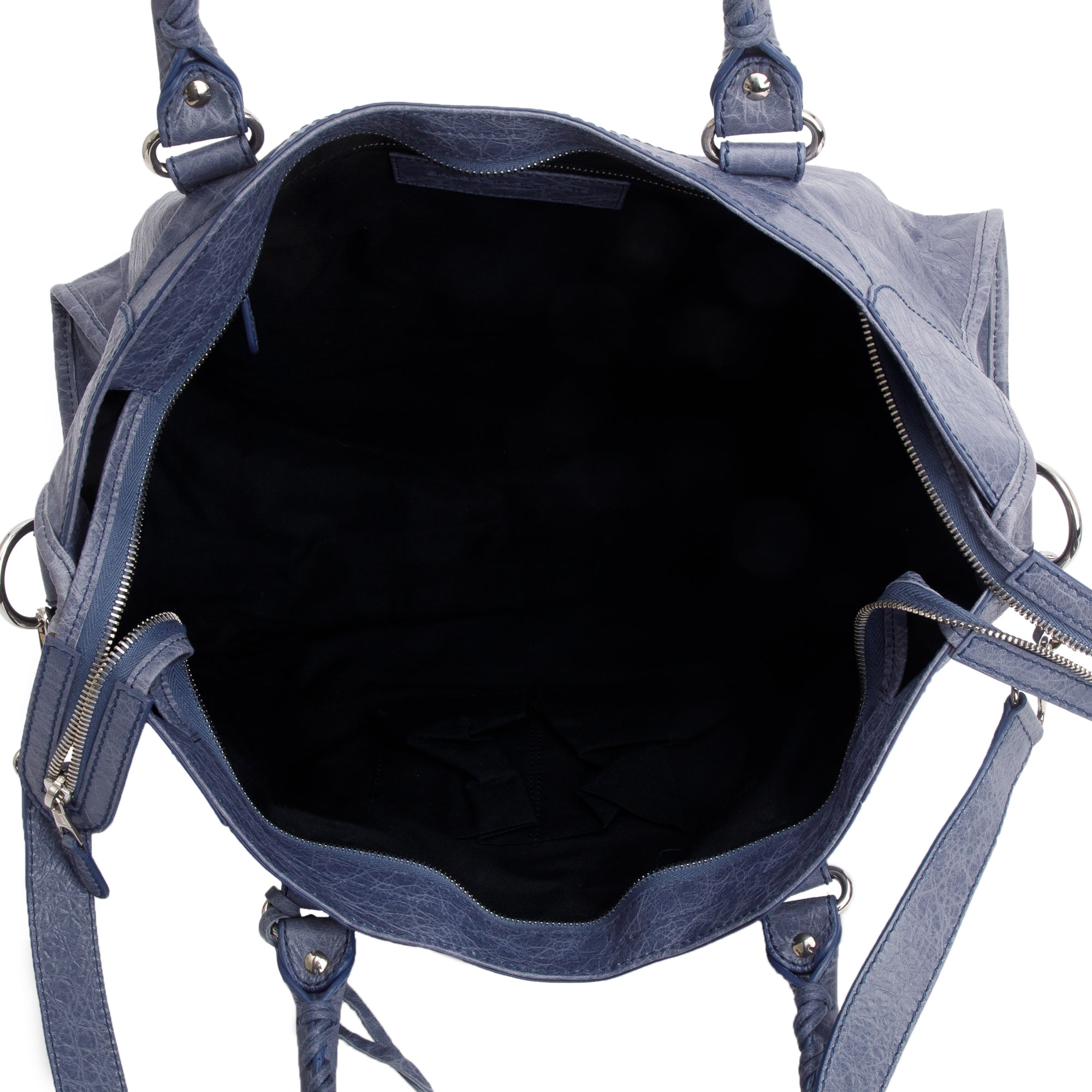 Balenciaga Ardoise Agneau Leather Giant 12 Part Time Bag
