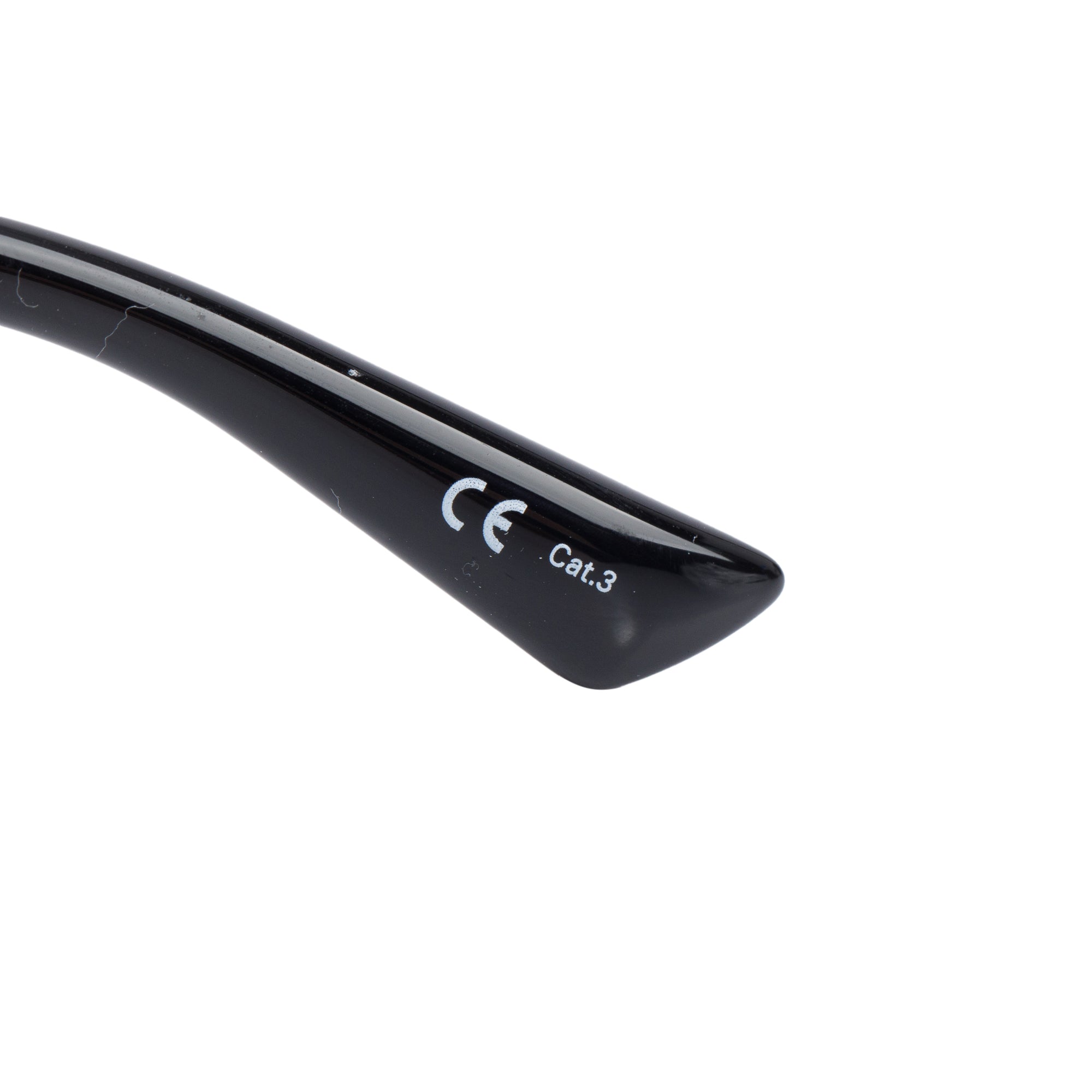 Balenciaga BB0080S Black Acetate BB Rectangular Shield Sunglasses