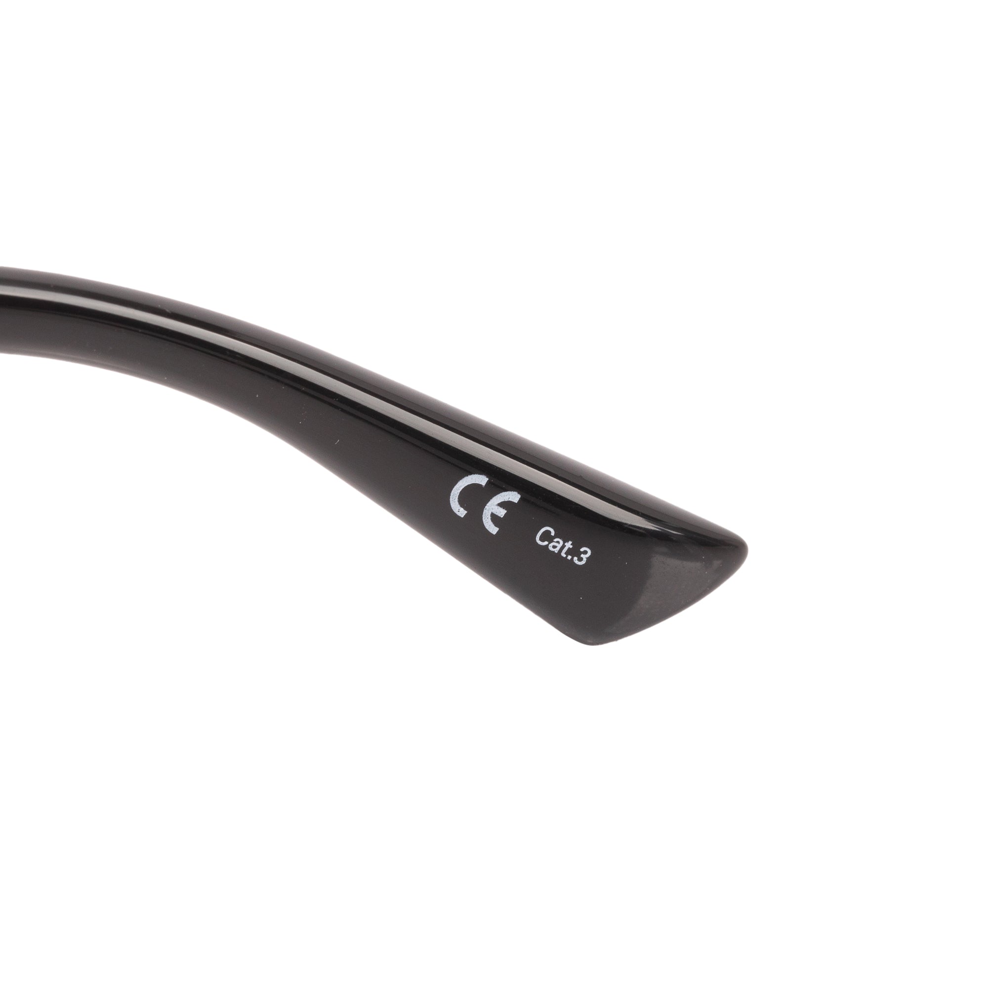 Balenciaga BB0080S Black Acetate BB Rectangular Shield Sunglasses w/ Case