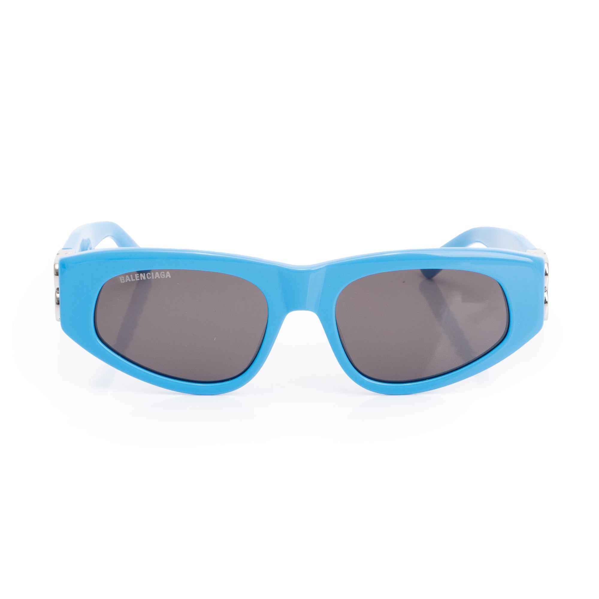 Balenciaga BB0095S Blue Acetate Dynasty D-Frame Sunglasses