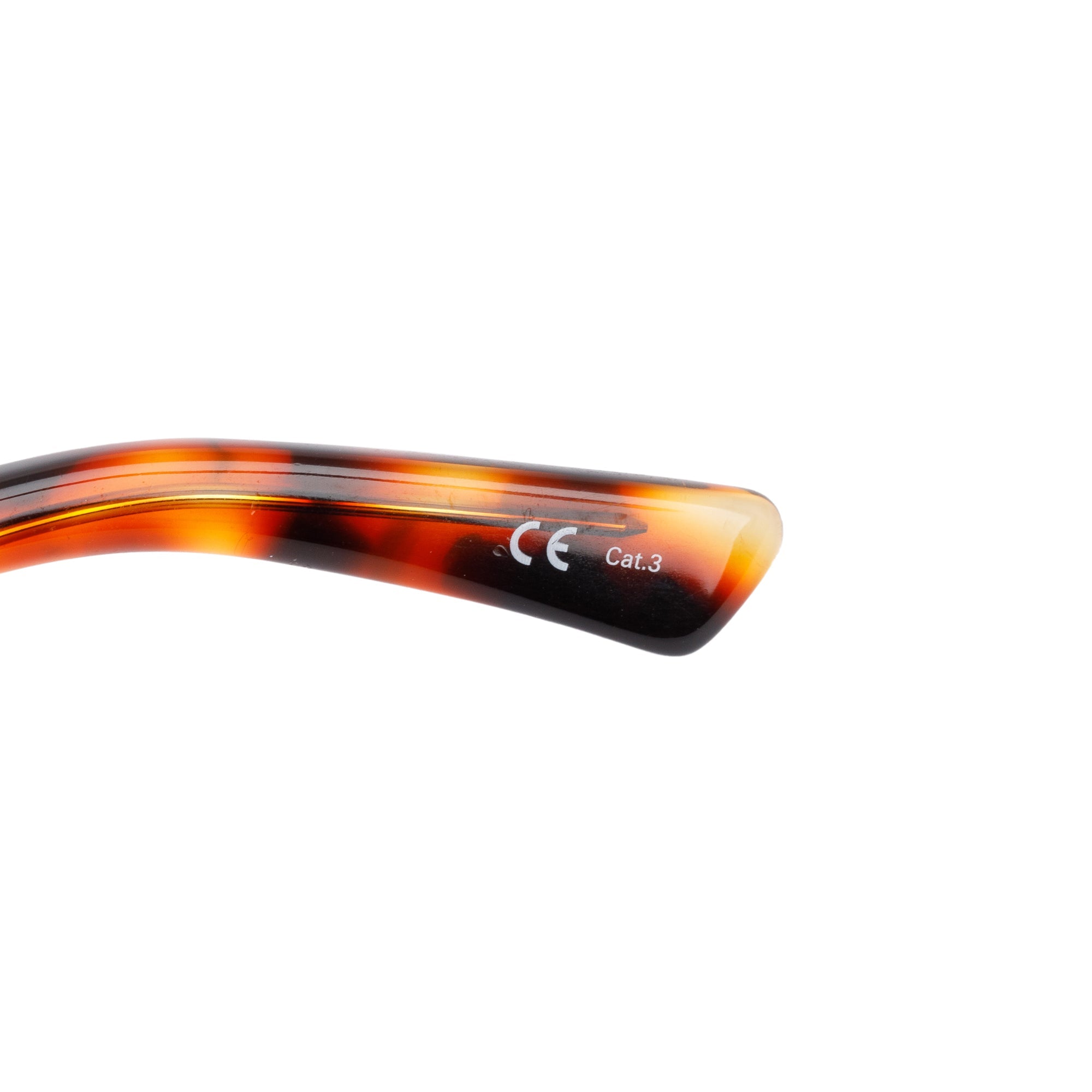 Balenciaga BB0119S Brown Havana Acetate Oversized Square Sunglasses w/ Case