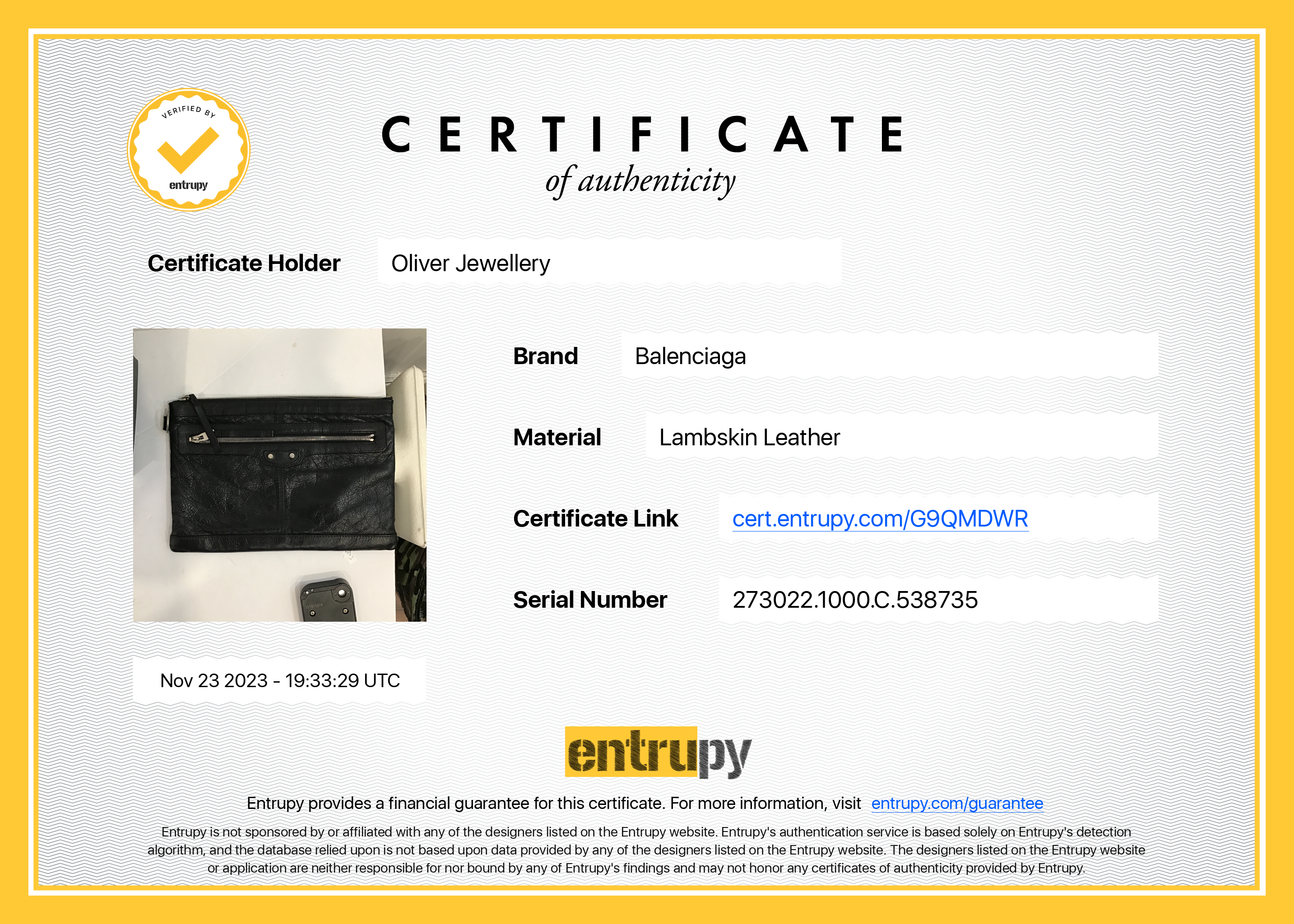 Balenciaga Black Agneau Arena Leather Motocross Classic Clip L Pouch