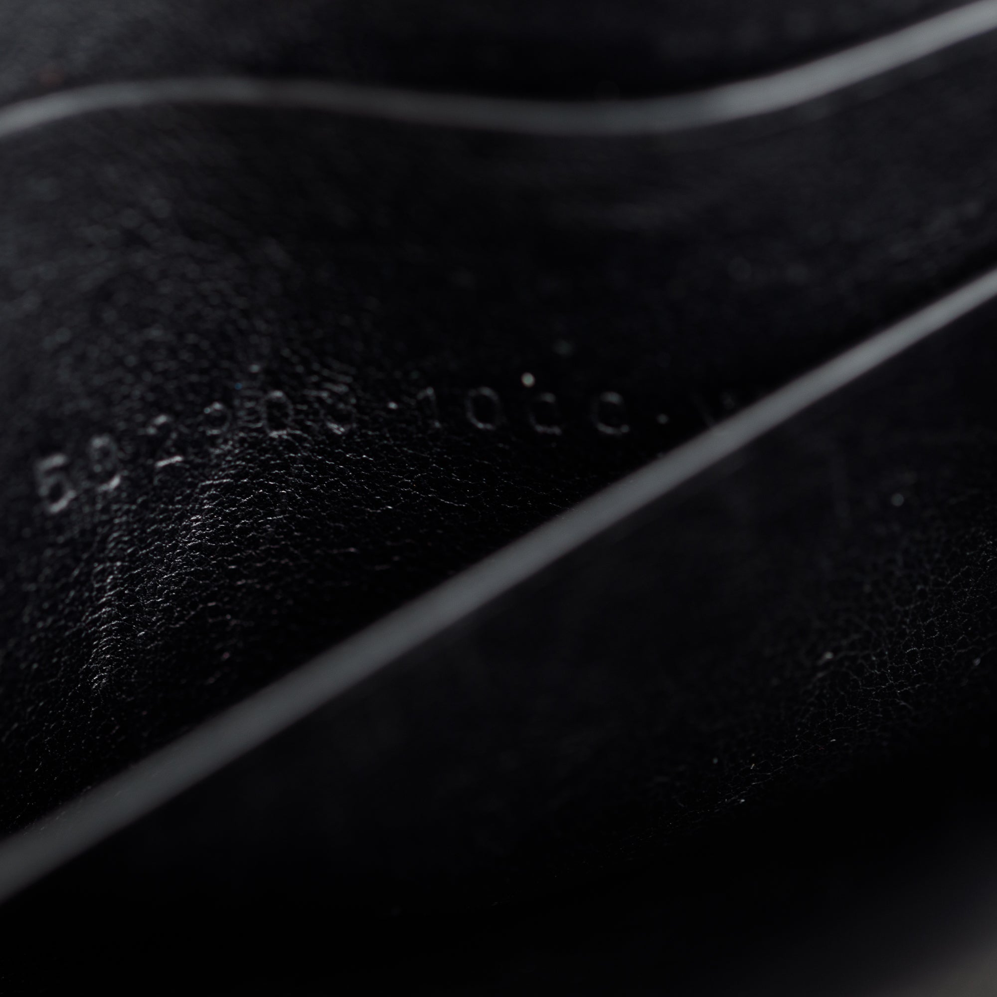 Balenciaga Black Calfskin Leather B. Wallet on Chain