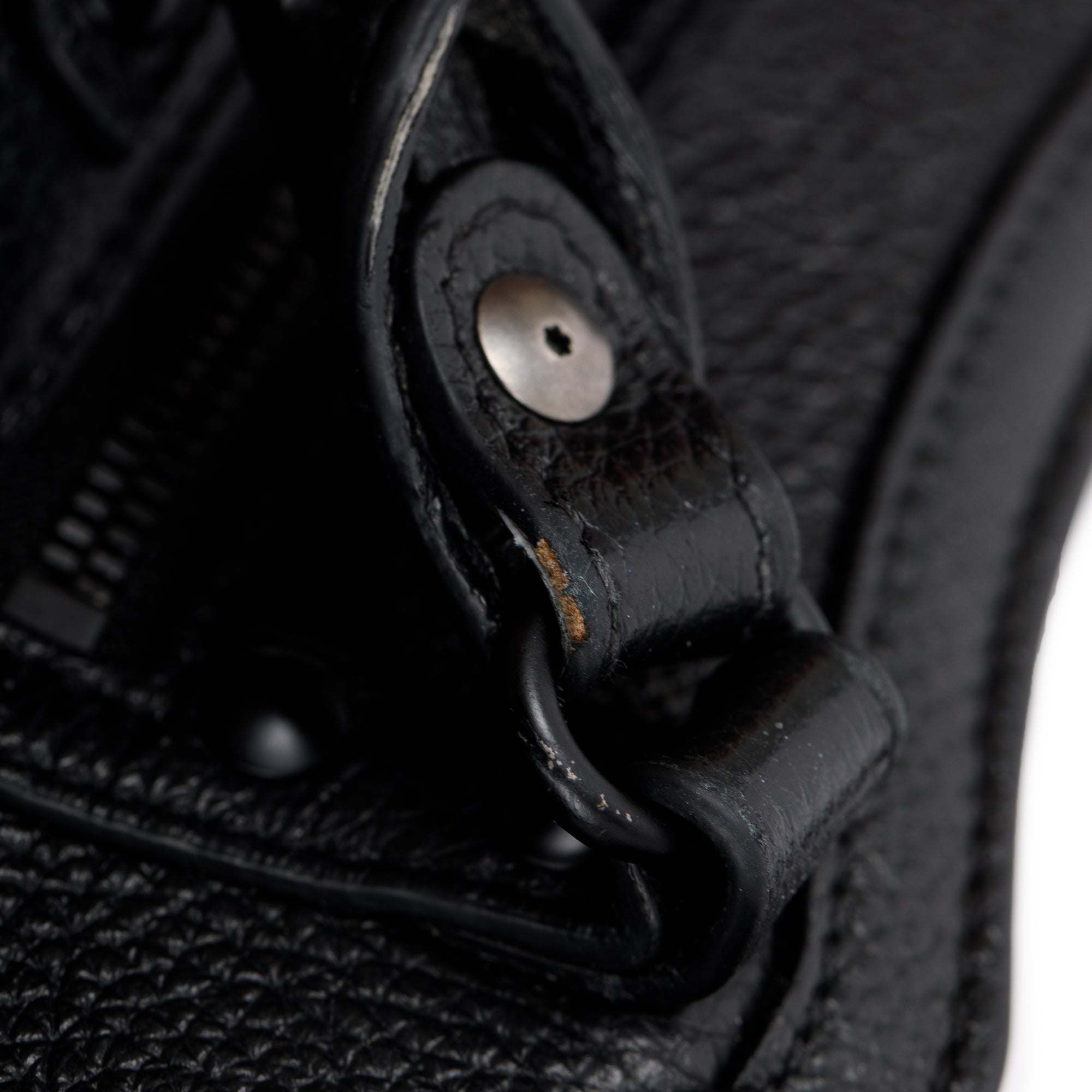 Balenciaga Black Calfskin Leather MIni Neo Classic Top Handle Bag w/ Strap