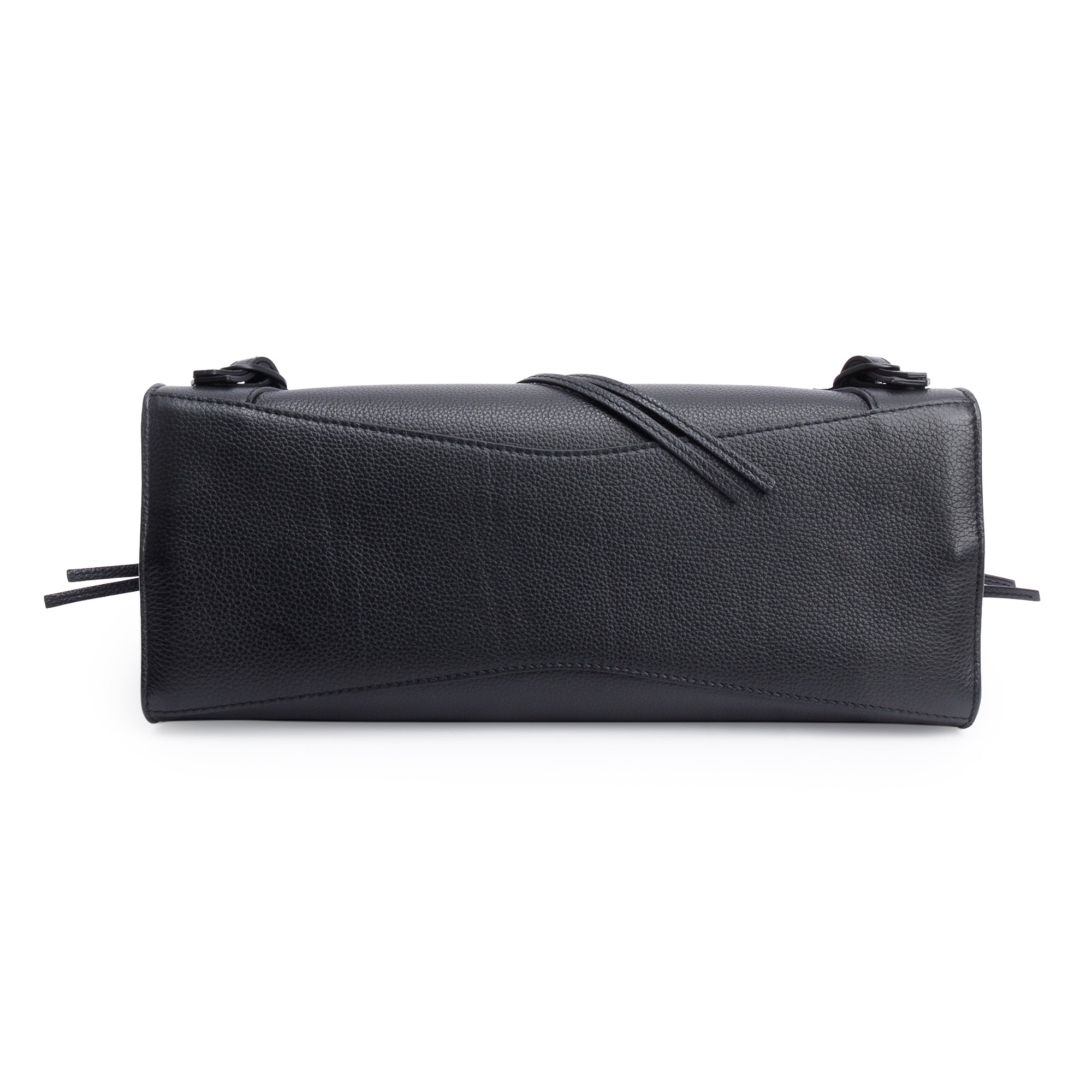 Balenciaga Black Calfskin Leather Small Neo Classic Top Handle Bag