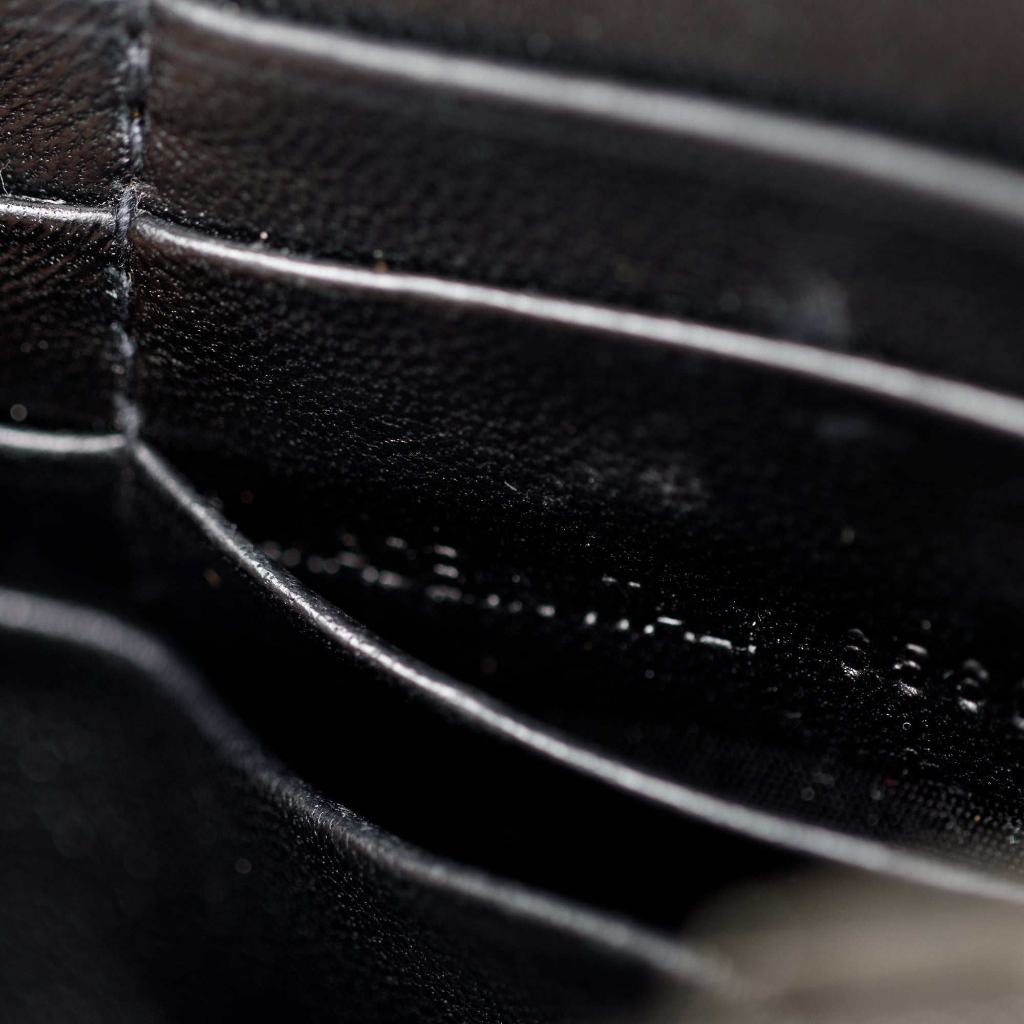 Balenciaga Black Croc-Embossed Leather Hourglass Wallet on Chain