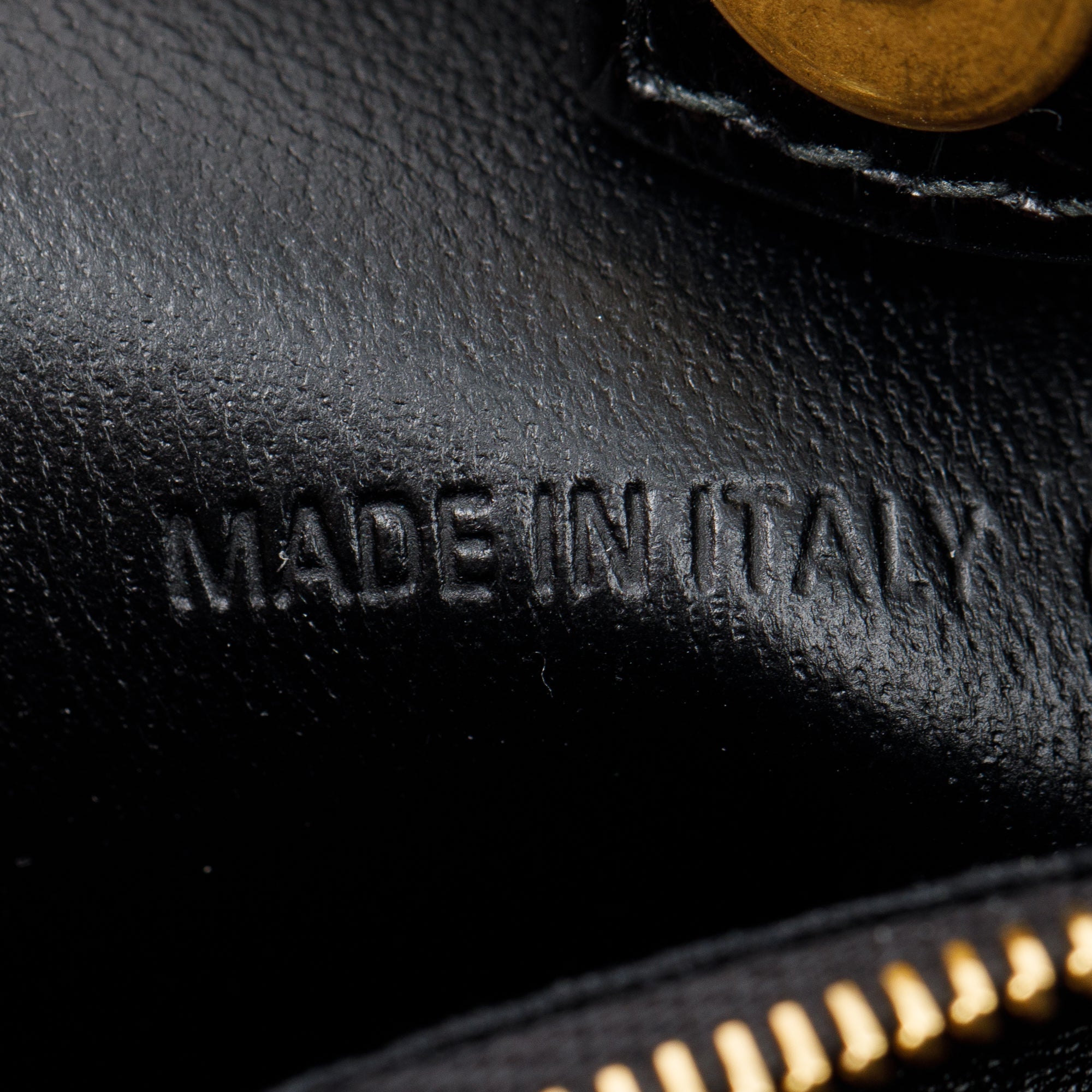 Balenciaga Black Croc-Embossed Leather Xx Small Hobo Bag