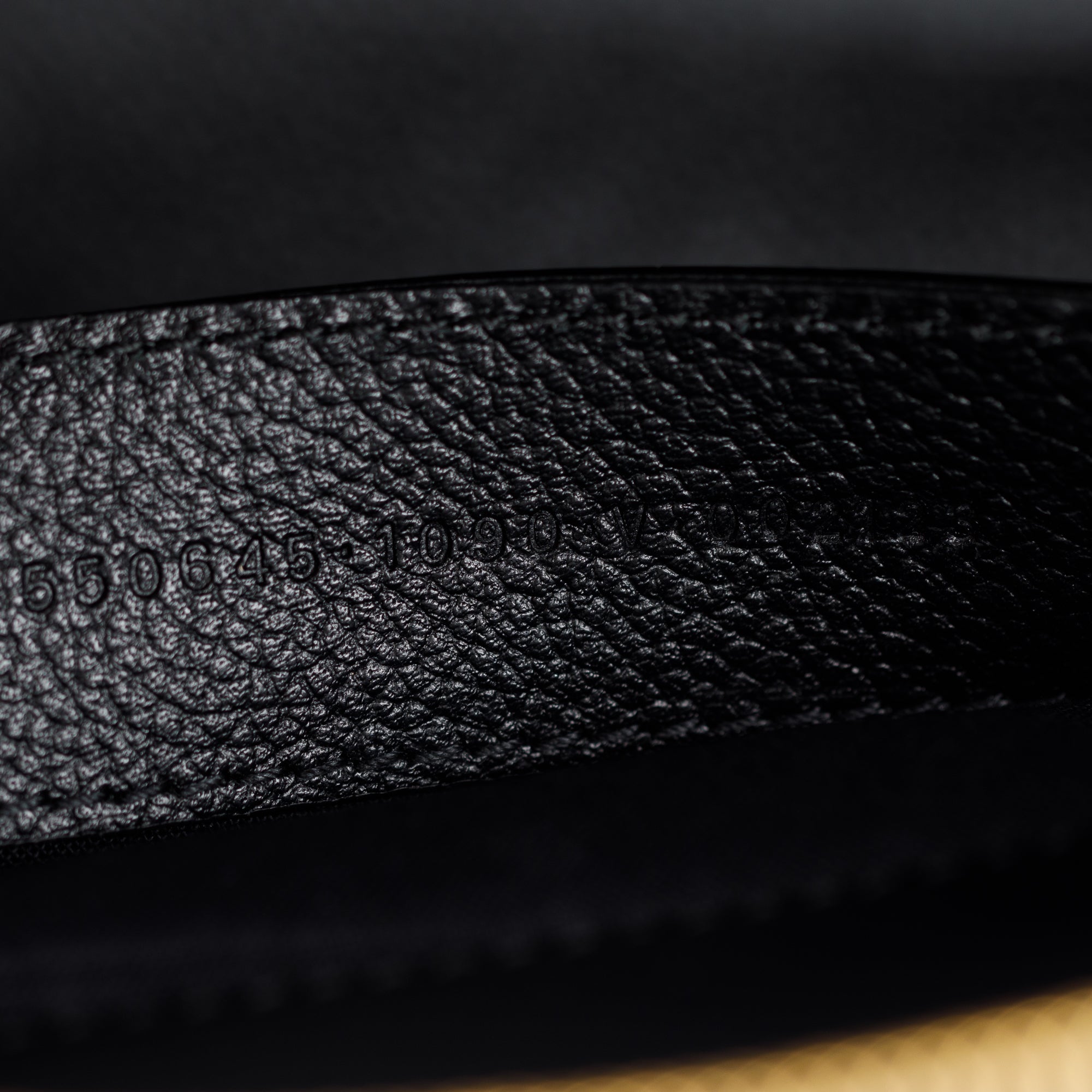 Balenciaga Black Grained Calfskin Leather Ville S Top Handle Bag w/ Strap