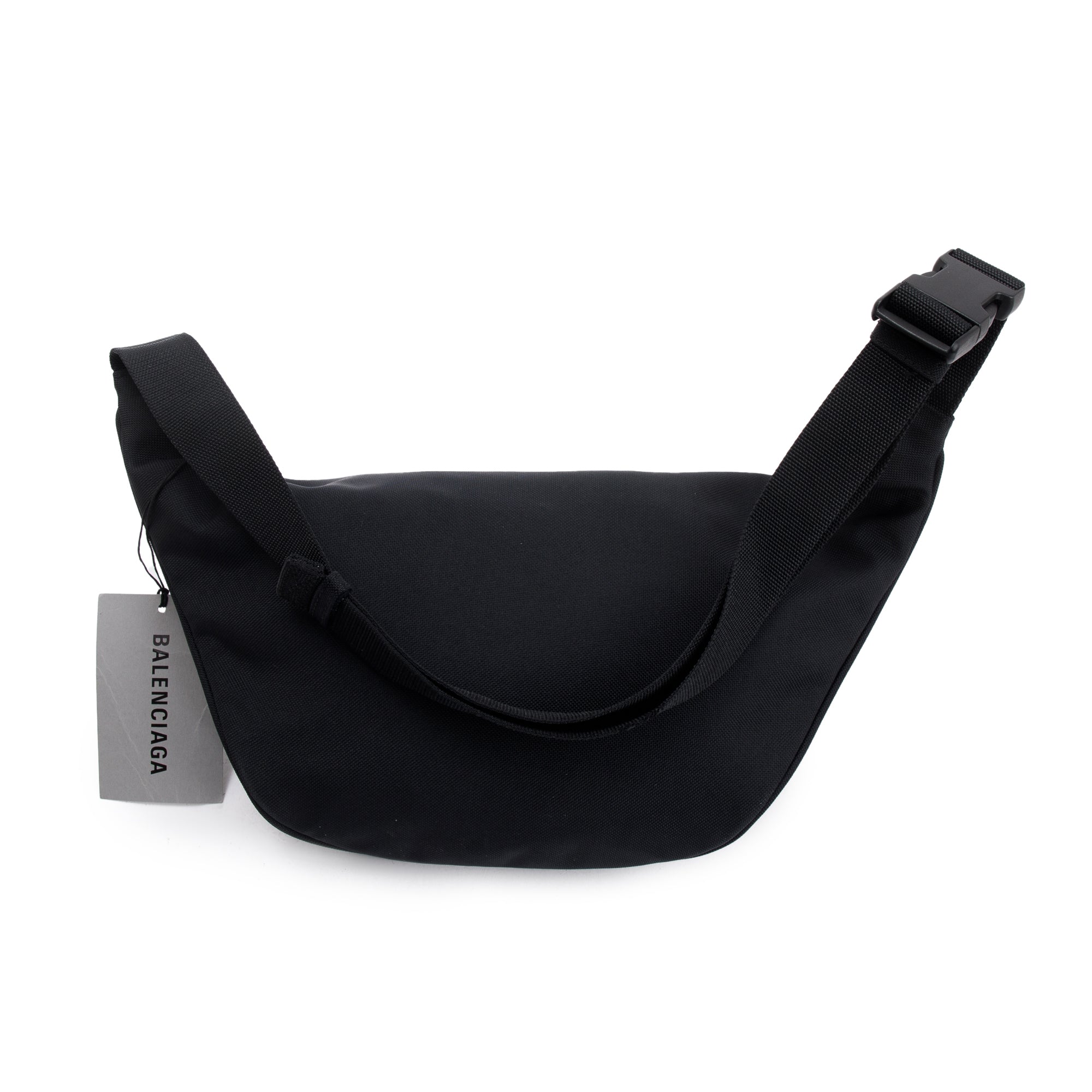 Balenciaga Black Nylon Explorer Belt Bag