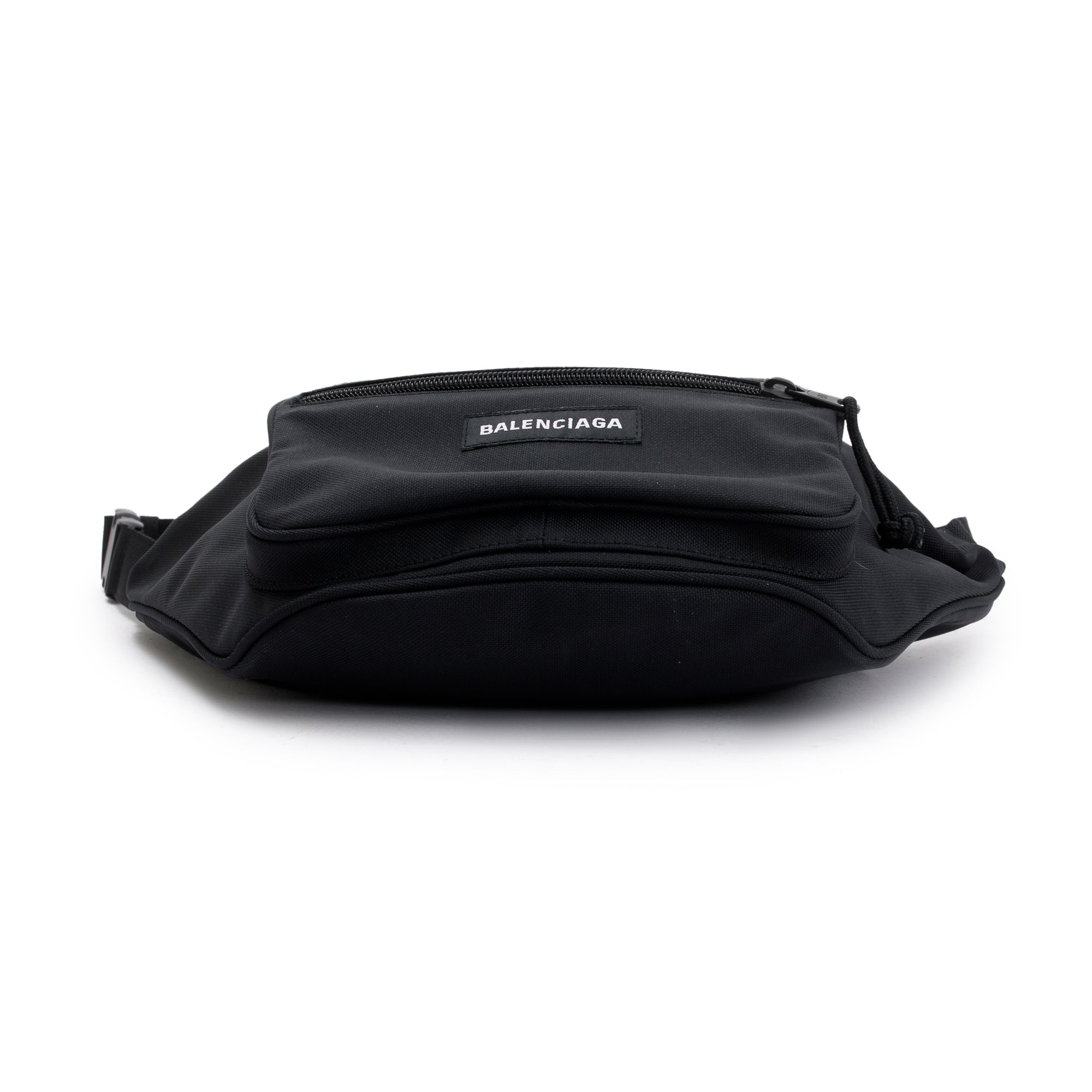 Balenciaga Black Nylon Explorer Belt Bag