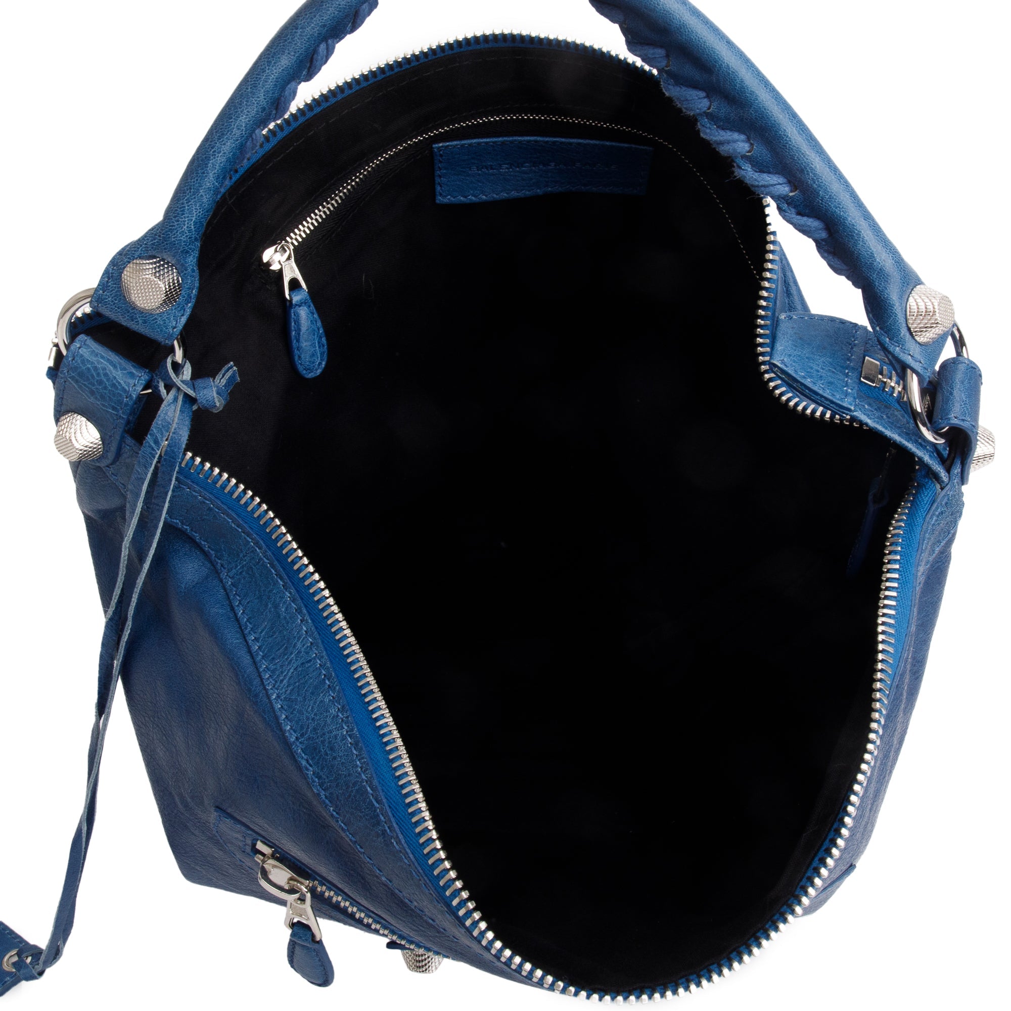Balenciaga Blue Cassic Agneau Leather Giant 12 Day Bag