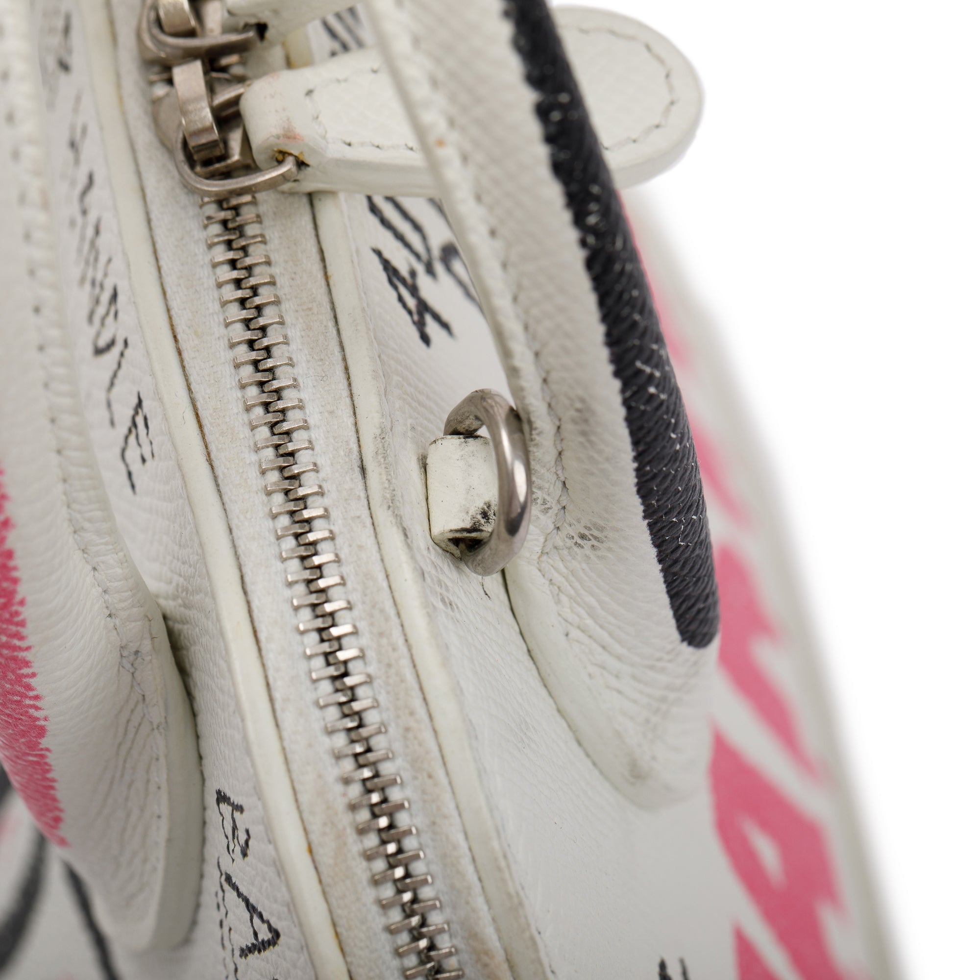 Balenciaga Graffiti Ville XXS Top Handle Bag w/ Strap & Box