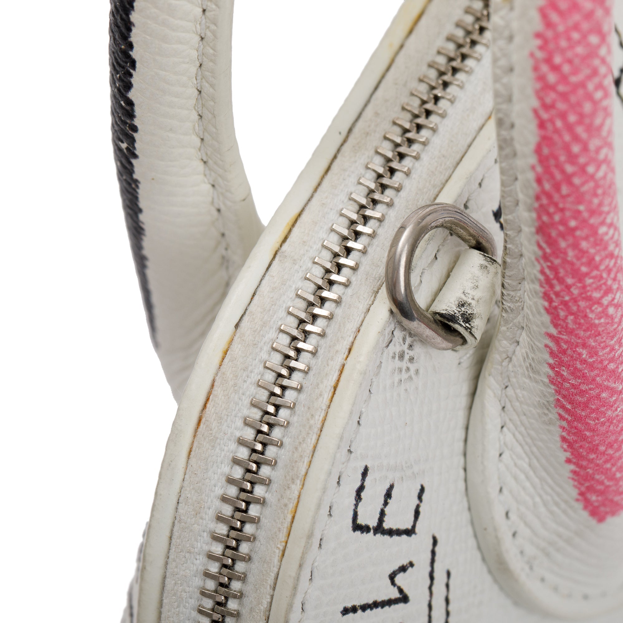 Balenciaga Graffiti Ville XXS Top Handle Bag w/ Strap & Box