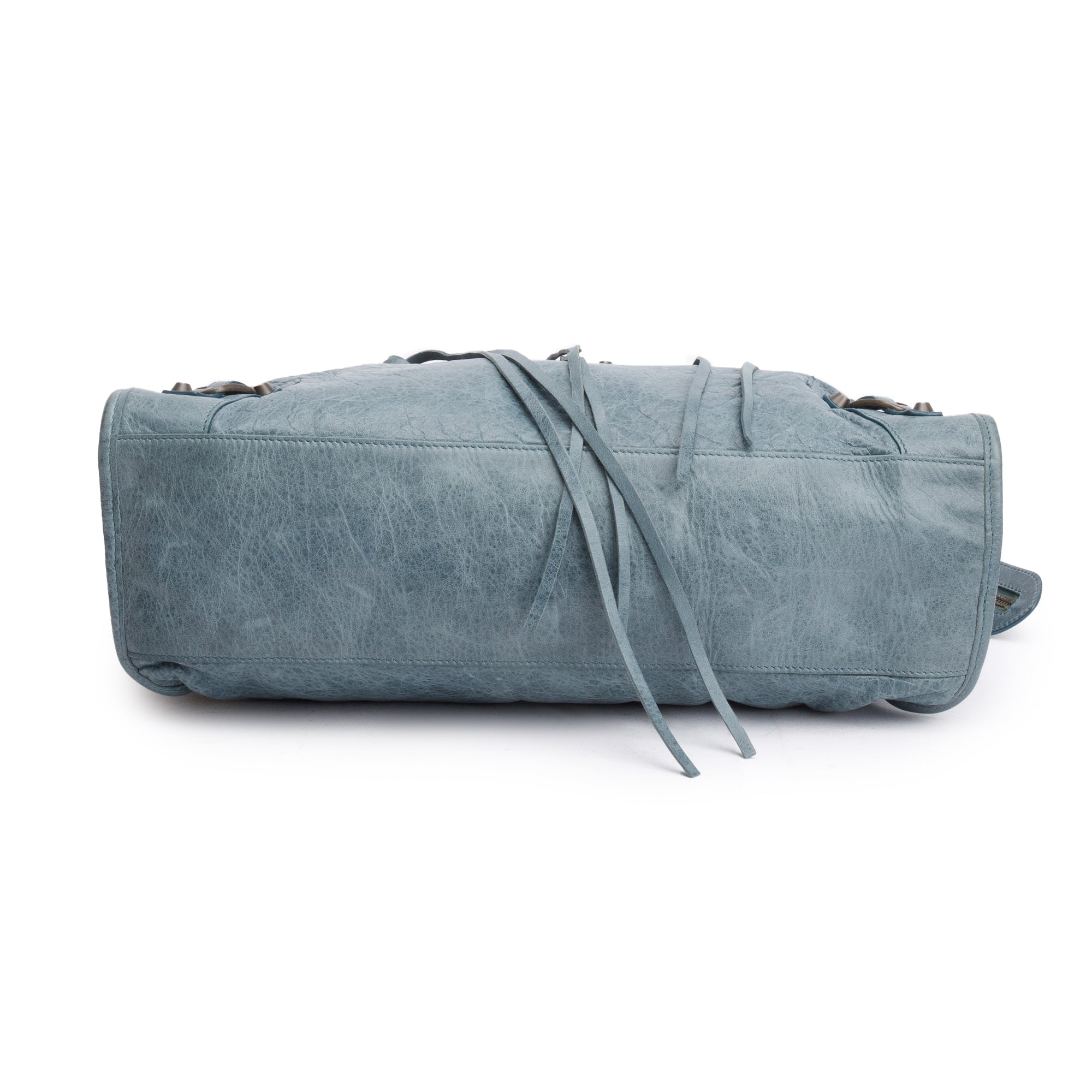 Balenciaga Grey Agneau Leather Le City Medium Bag