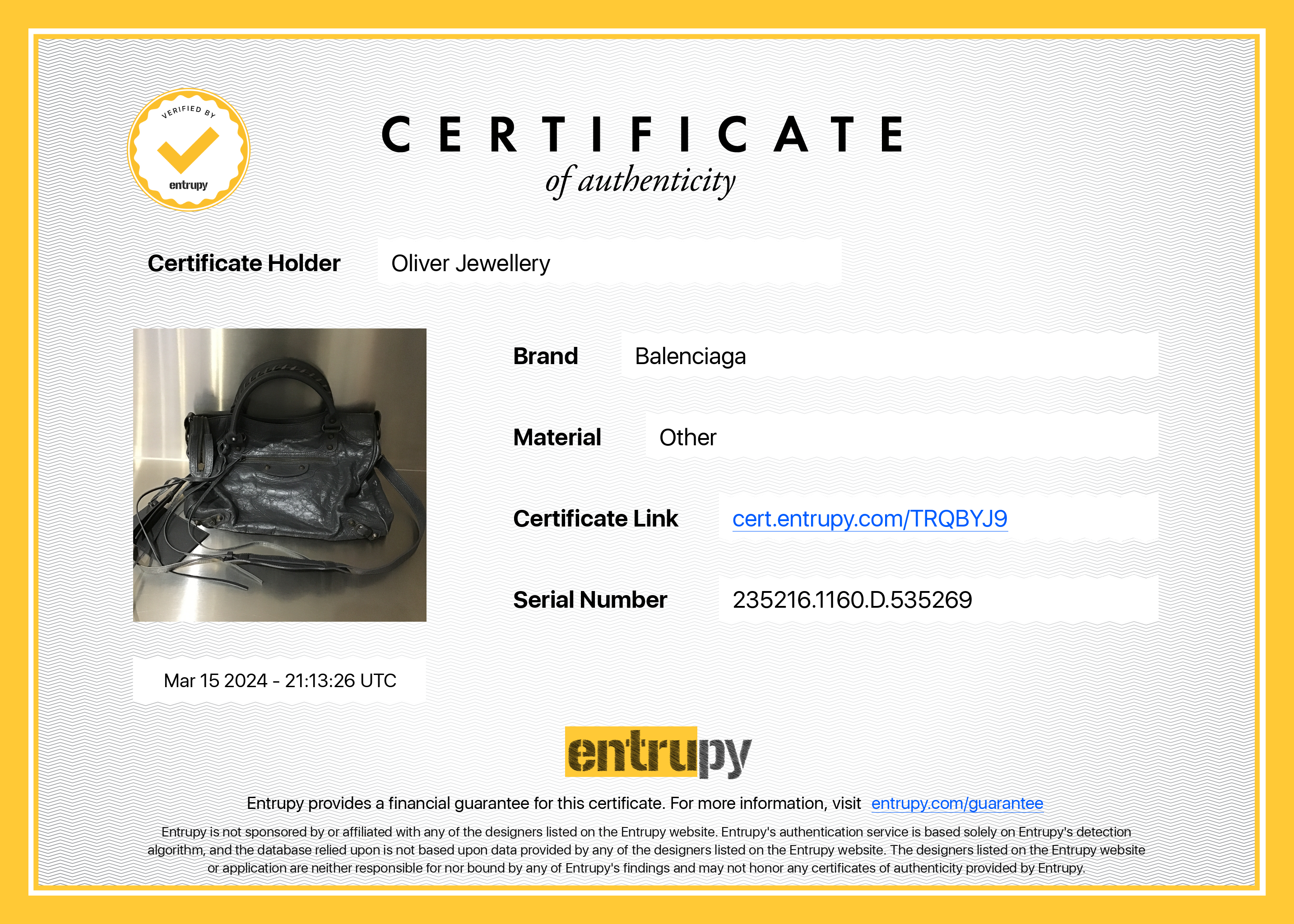 Balenciaga Grey Agneu Leather Motocross Classic City Velo Bag