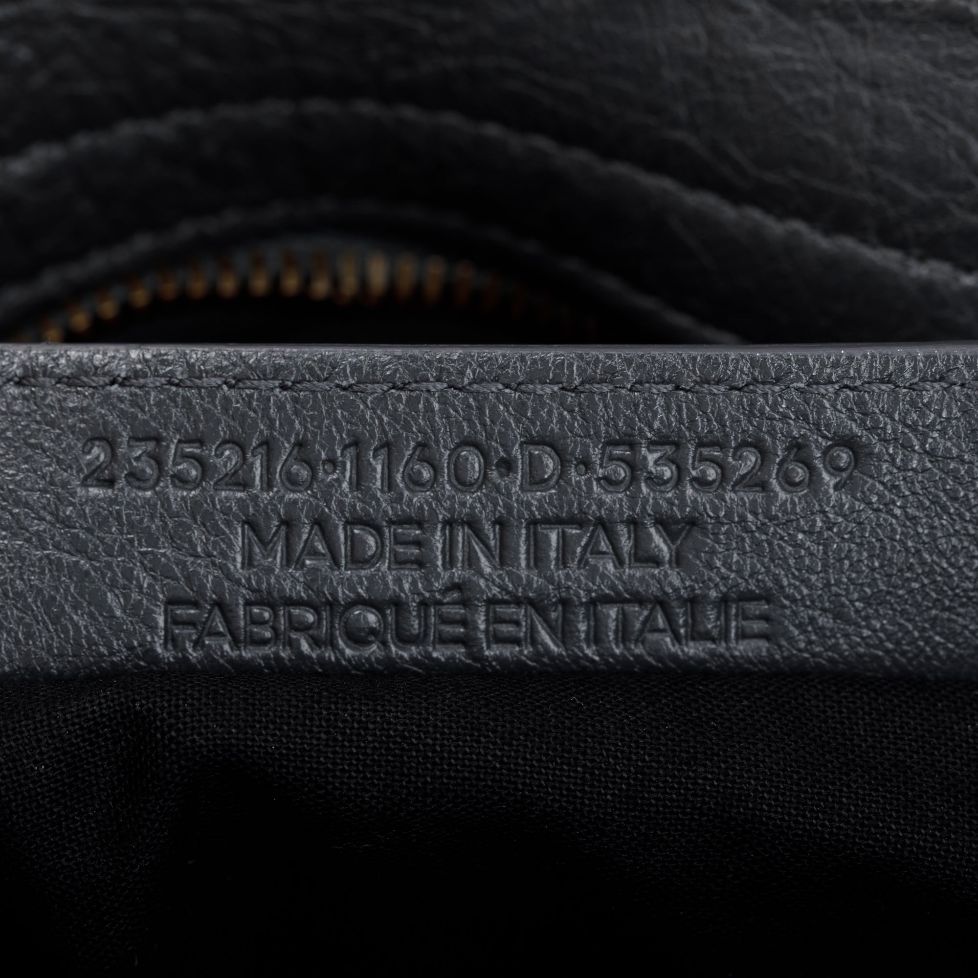 Balenciaga Grey Agneu Leather Motocross Classic City Velo Bag