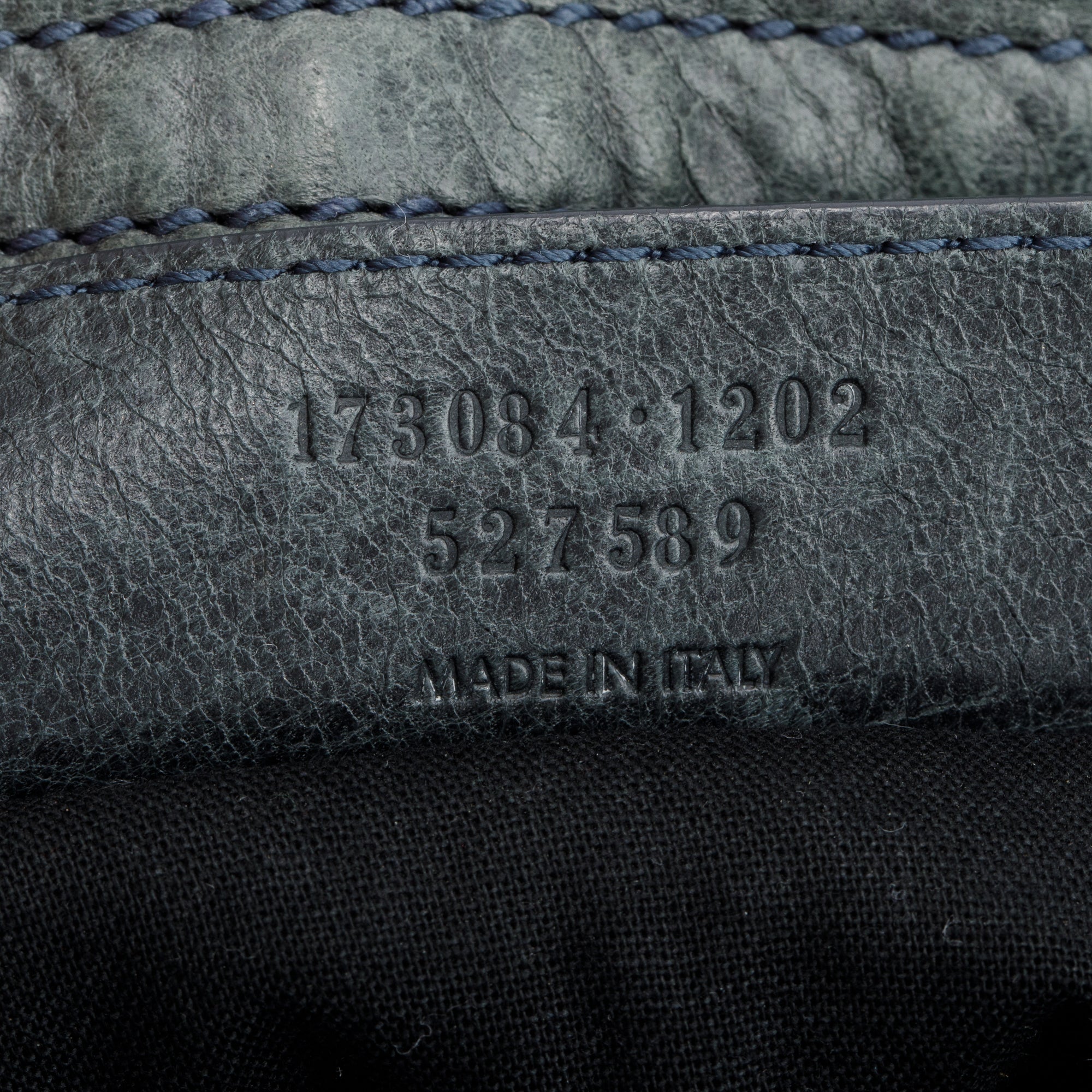 Balenciaga Grey Distressed Arena Leather Giant 21 City Bag