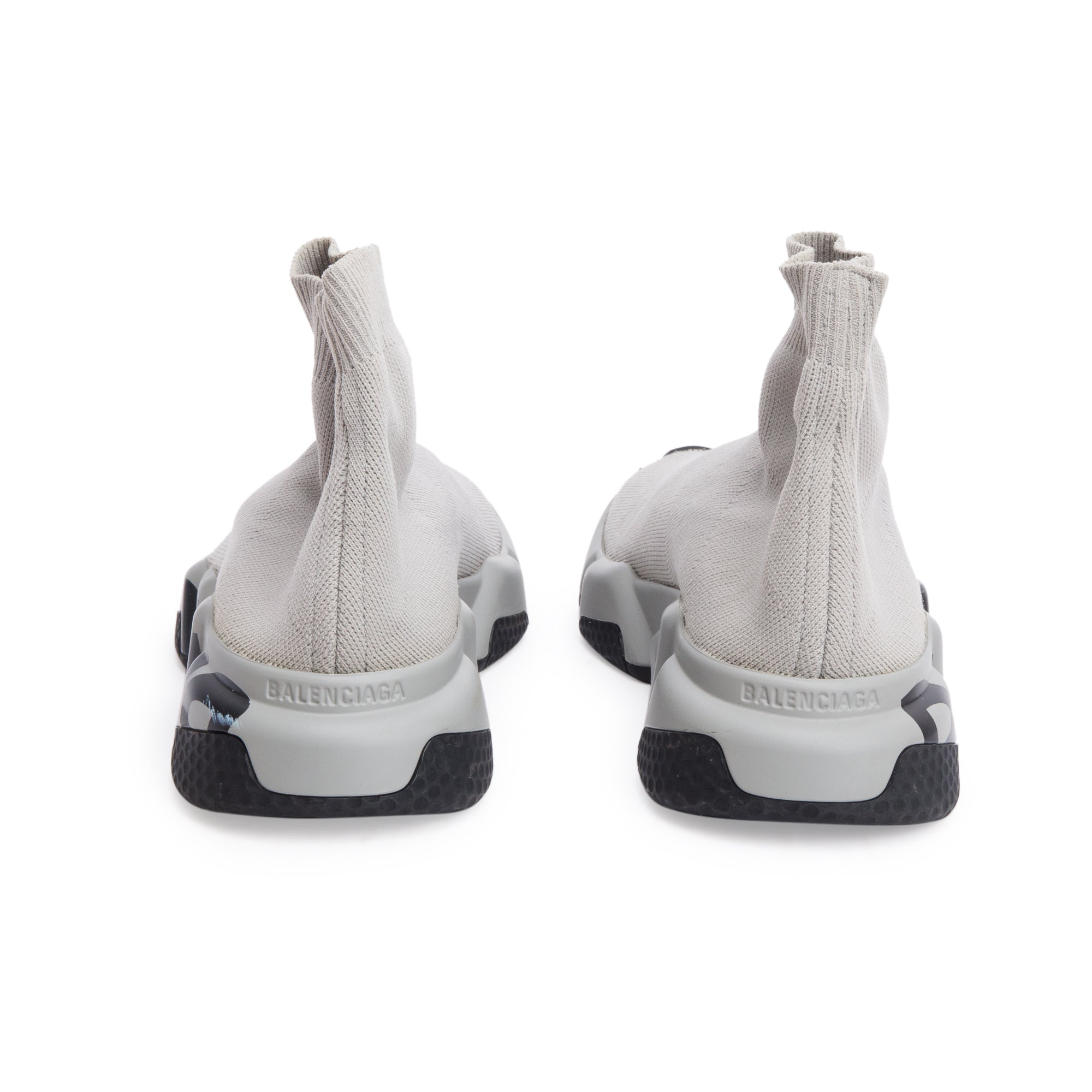 Grey Balenciaga Socks Sneakers Sale Balenciaga Pre-Loved Speed