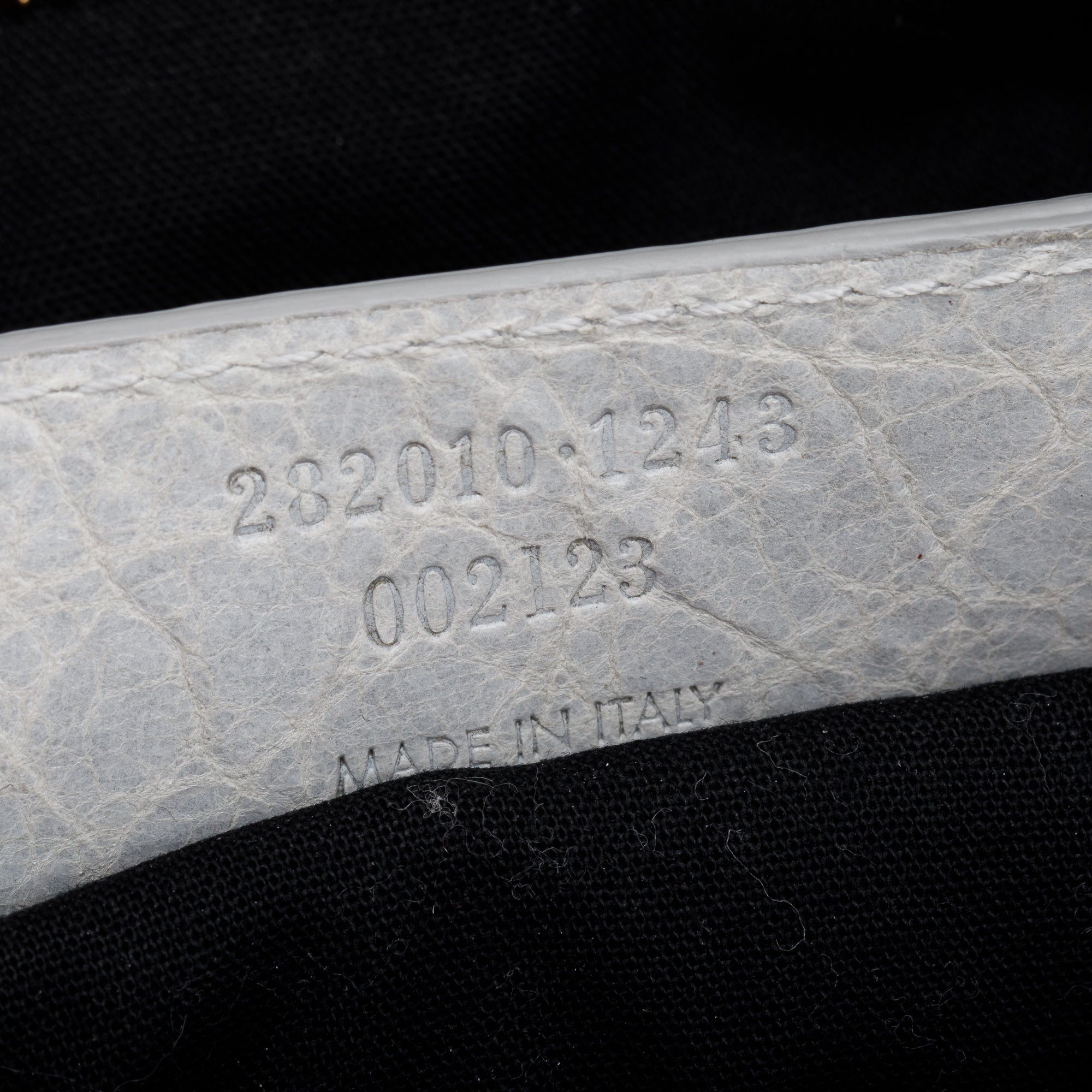 Balenciaga Grey Motocross Agneau Leather Giant 12 City Bag w/ Strap