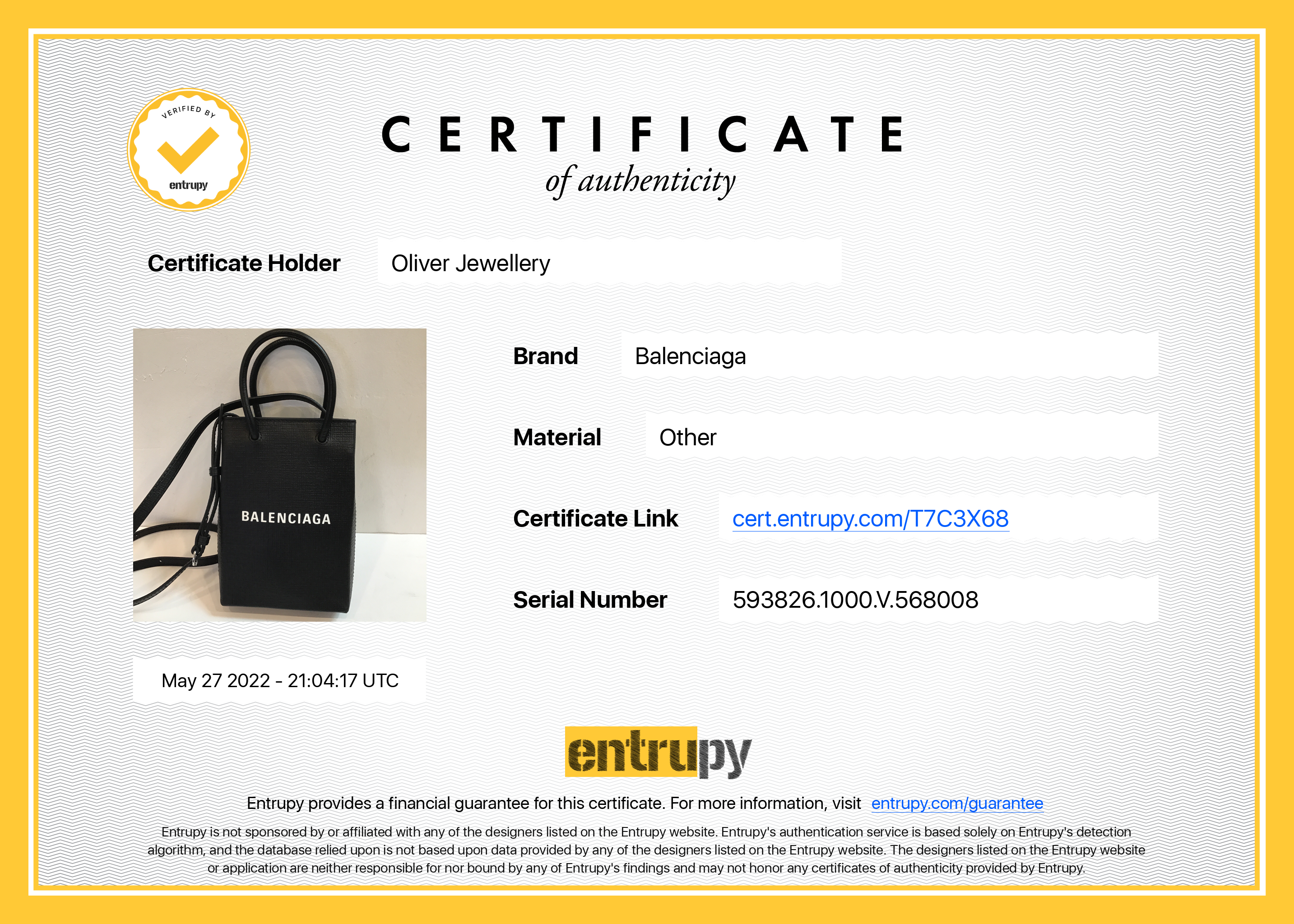 Balenciaga Mini Shopping Bag