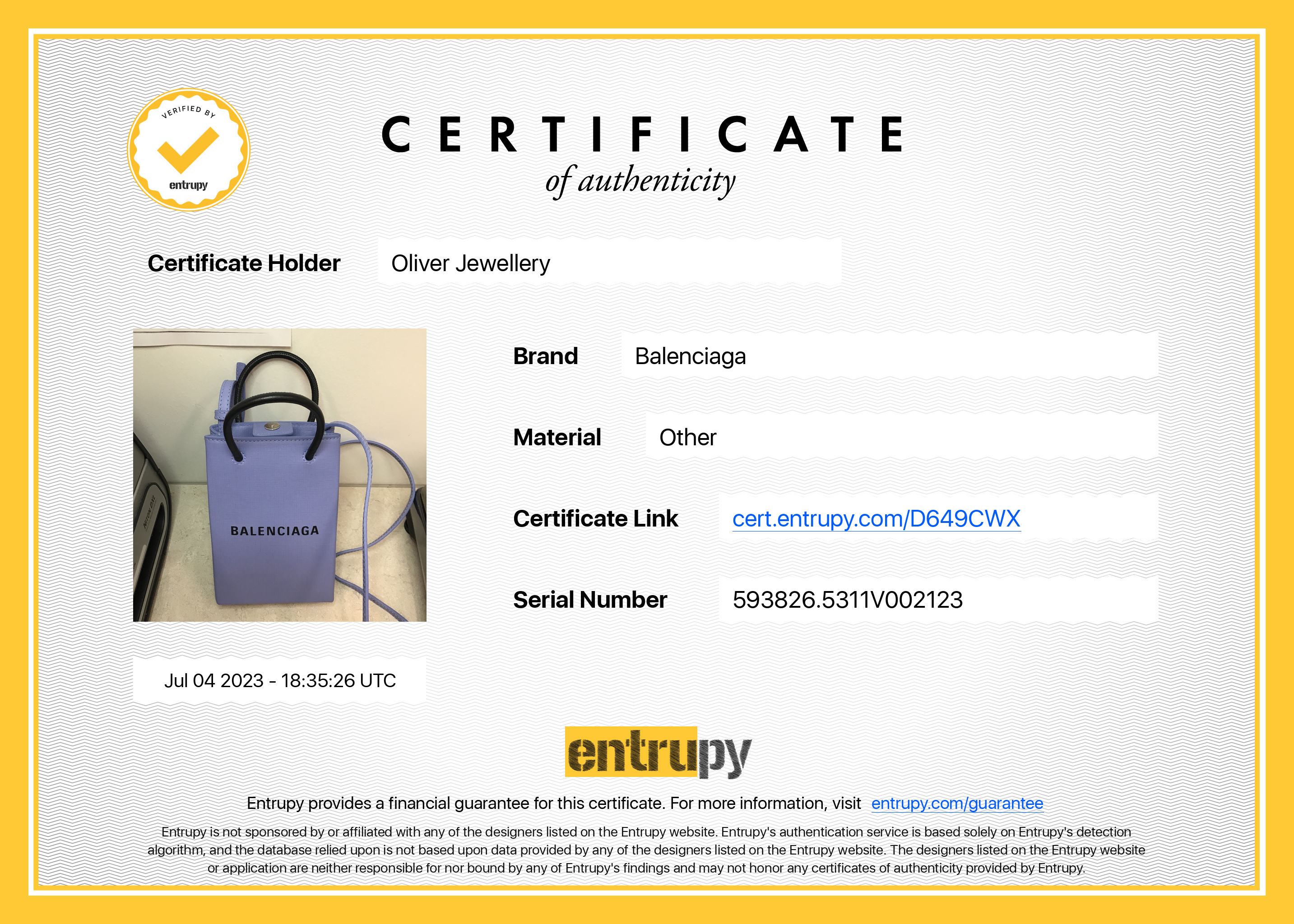 Balenciaga Mini Shopping Phone Holder Bag w/ Strap