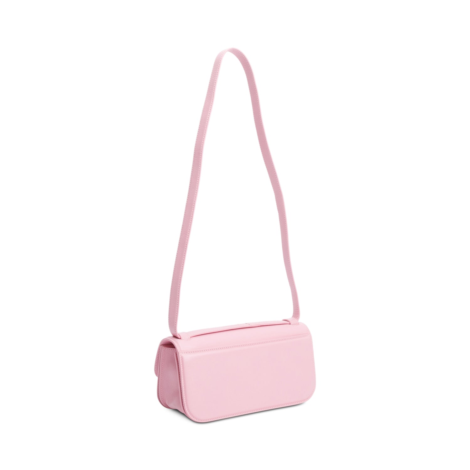 Balenciaga Pink Calfskin Leather Small Gossip Flap Bag