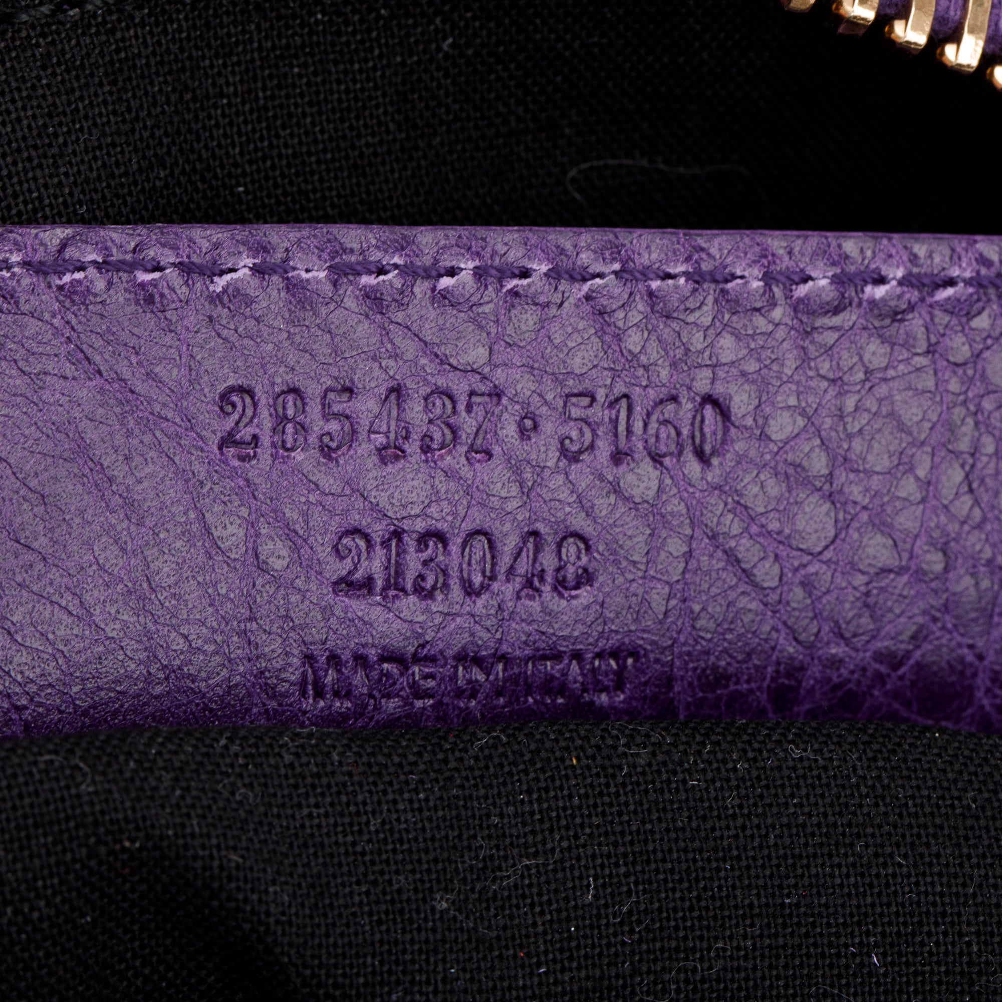 Balenciaga Purple Cassis Agneau Leather Giant 12 Day Bag