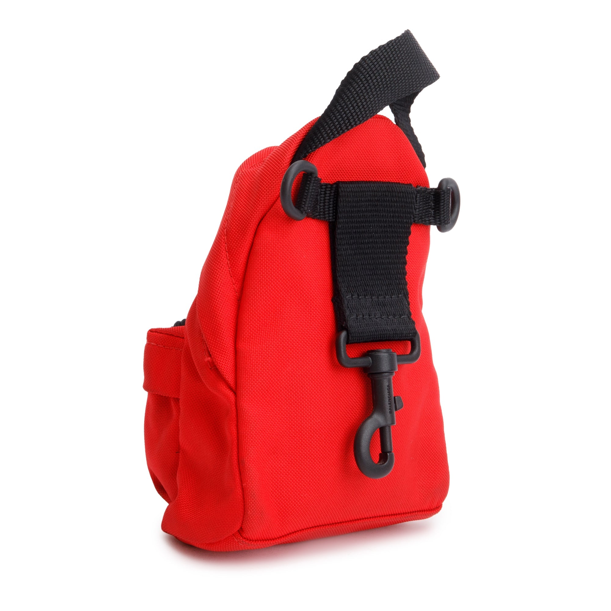 balenciaga mini backpack sale Balenciaga Red Canvas Oversized Mini Backpack Crossbody – OLIVER'S