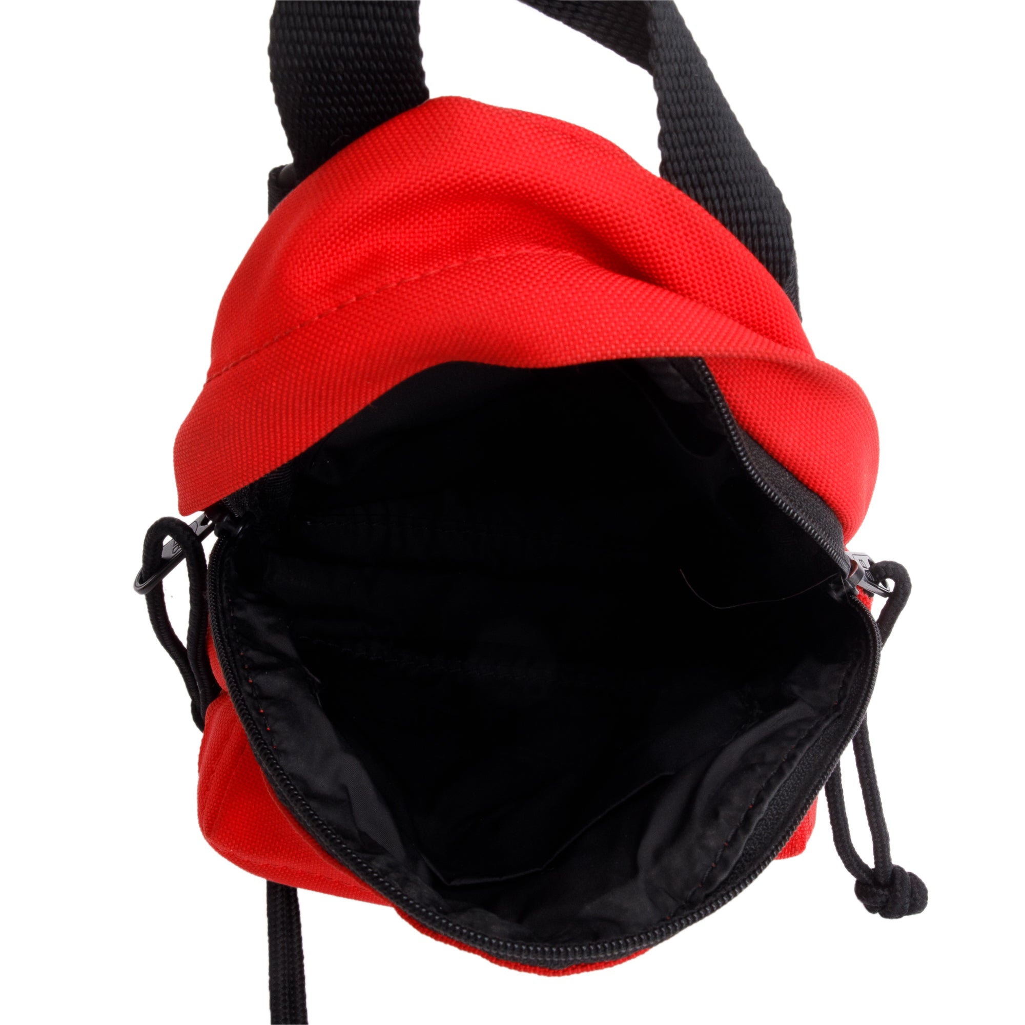 Balenciaga Red Canvas Oversized Mini Backpack Crossbody