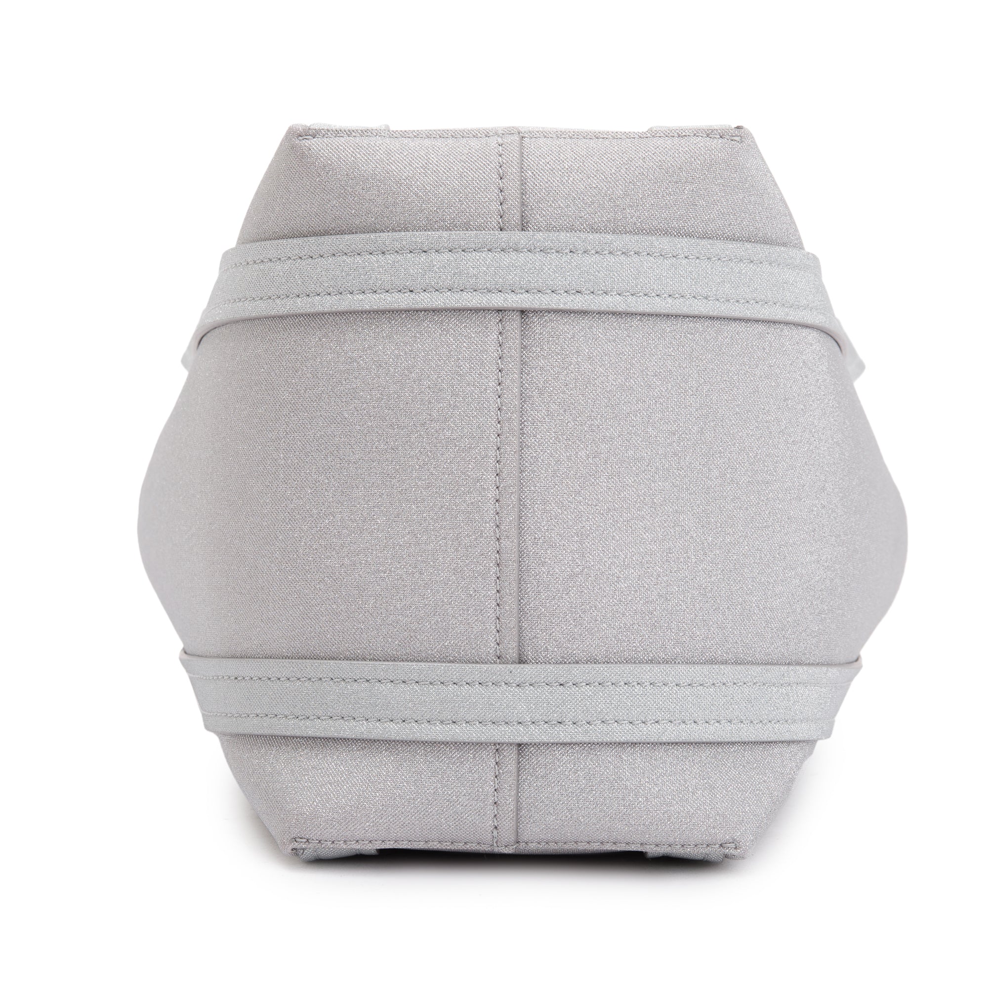 Balenciaga Silver Sparkling Fabric Everyday XS North-South Tote w/ Box