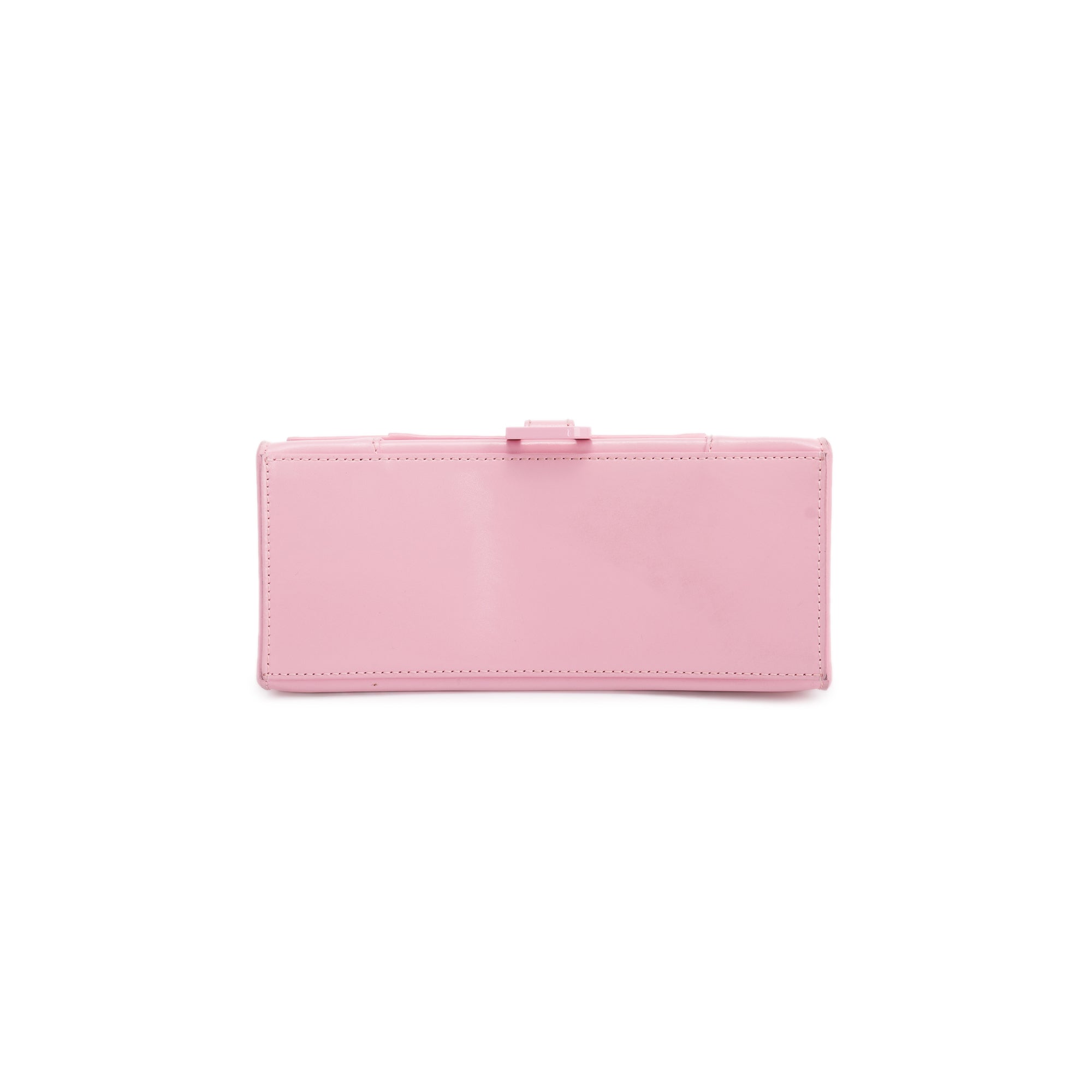 Balenciaga Small Pink Hourglass Top Handle Bag W/ Strap
