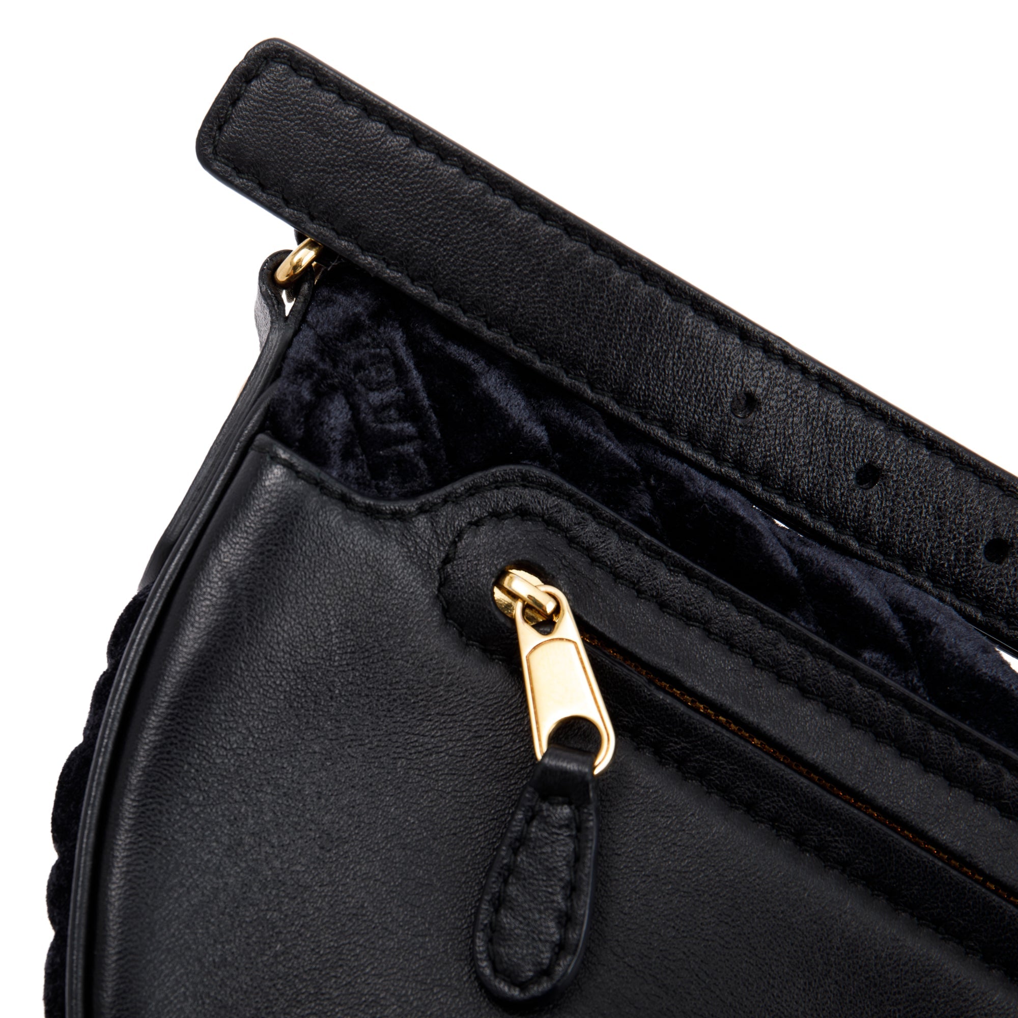 Balenciaga Velvet Souvenir XS Belt Bag