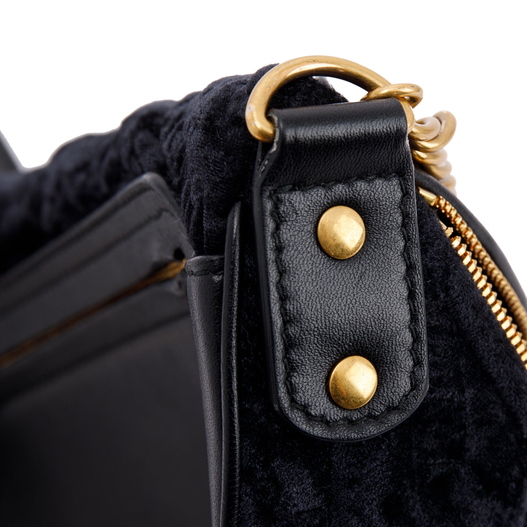 Balenciaga Velvet Souvenir XS Belt Bag