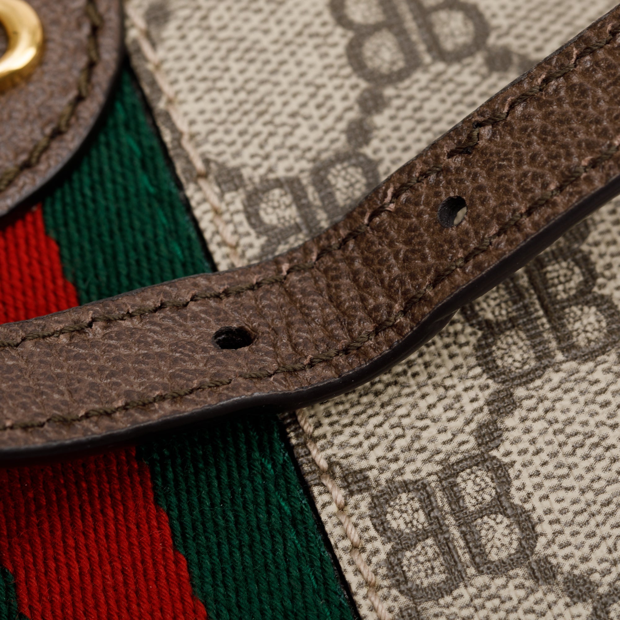 Balenciaga X Gucci The Hacker Project BB Supreme Canvas Web Mini Crossbody Bag w/ Box