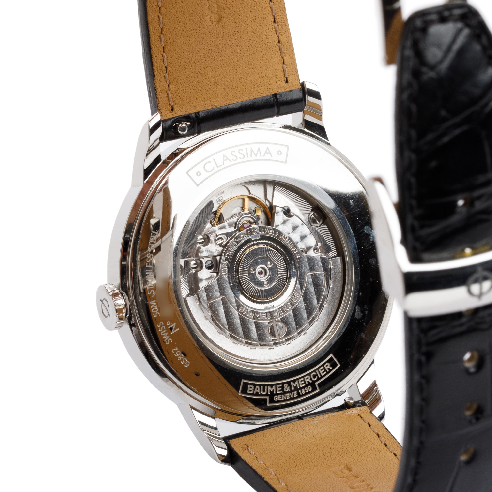 Baume & Mercier 2022 Stainless Steel Classima 42 MM Automatic GMT Watch w/ Box & Papers