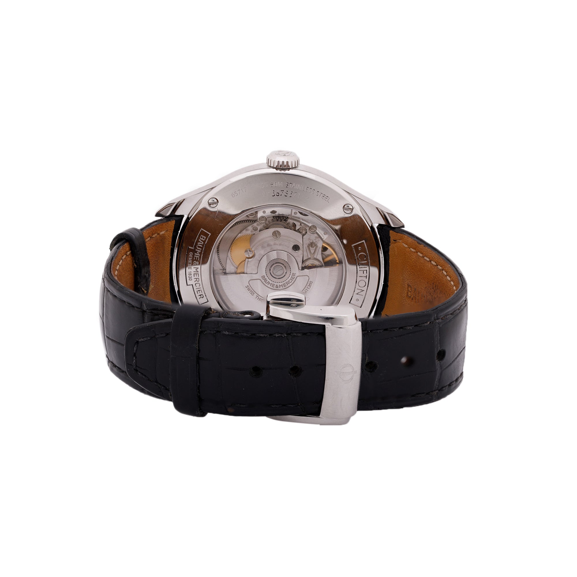 Baume & Mercier Clifton 41 MM Automatic Watch w/ Box & Papers