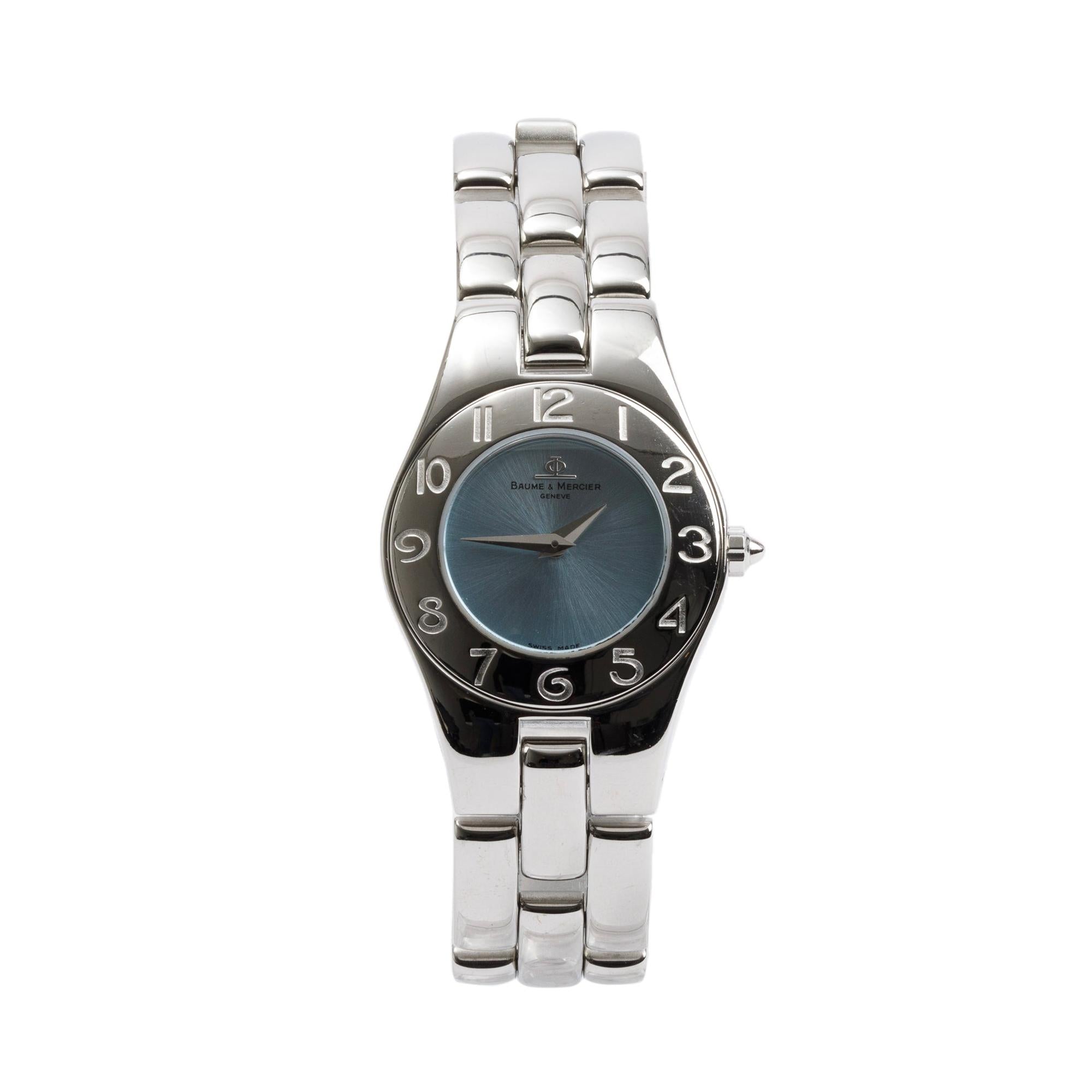 Baume & Mercier Stainless Steel 24 MM Linea Watch