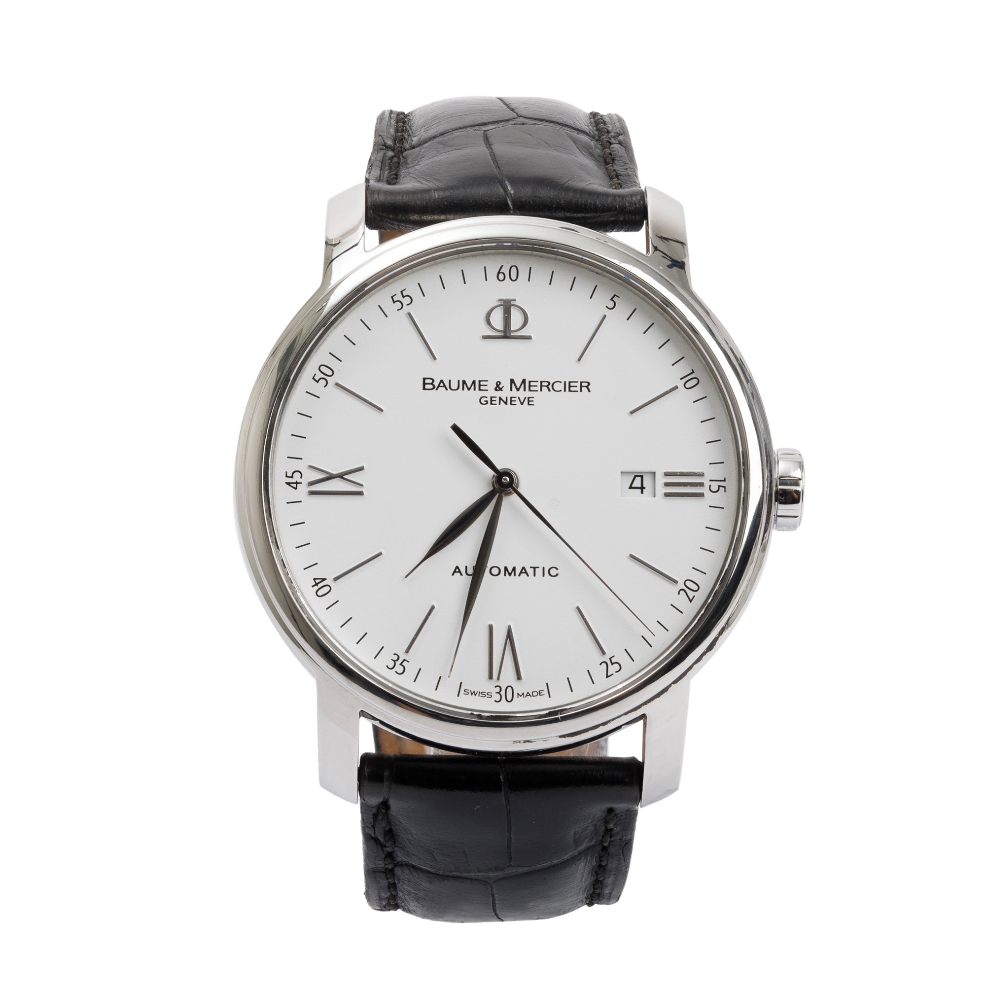 Baume & Mercier Stainless Steel Classima 42 MM Automatic Watch w/ Box