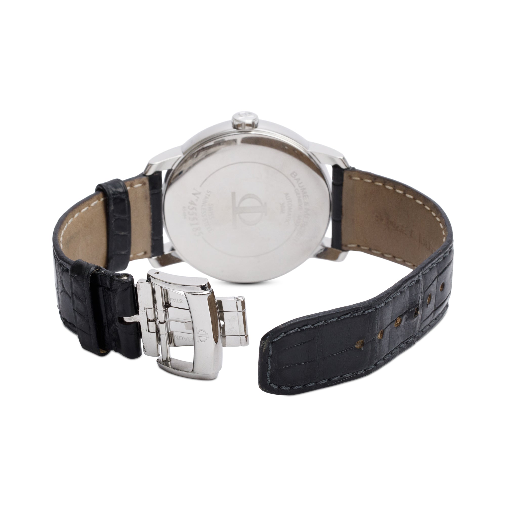 Baume & Mercier Stainless Steel Classima 42 MM XL GMT Automatic Watch w/ Box