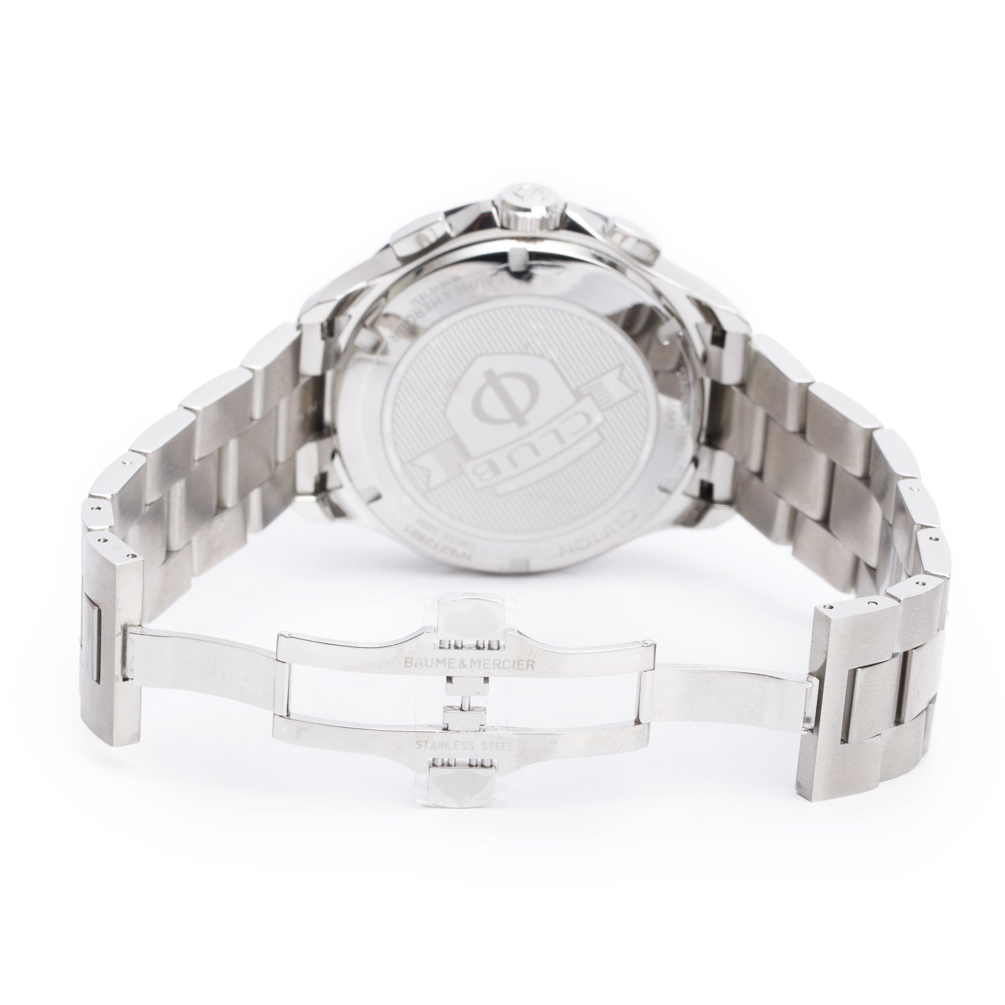 Baume & Mercier Stainless Steel Clifton Club Indian Limited Edition 44 MM Chronograph Automatic Watch w/ Box & Papers