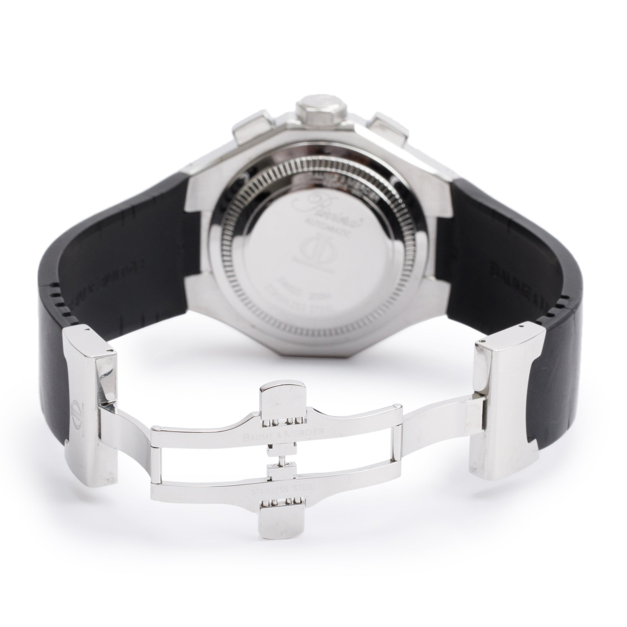 Baume & Mercier Stainless Steel Riviera 43 MM Chronograph Automatic Watch