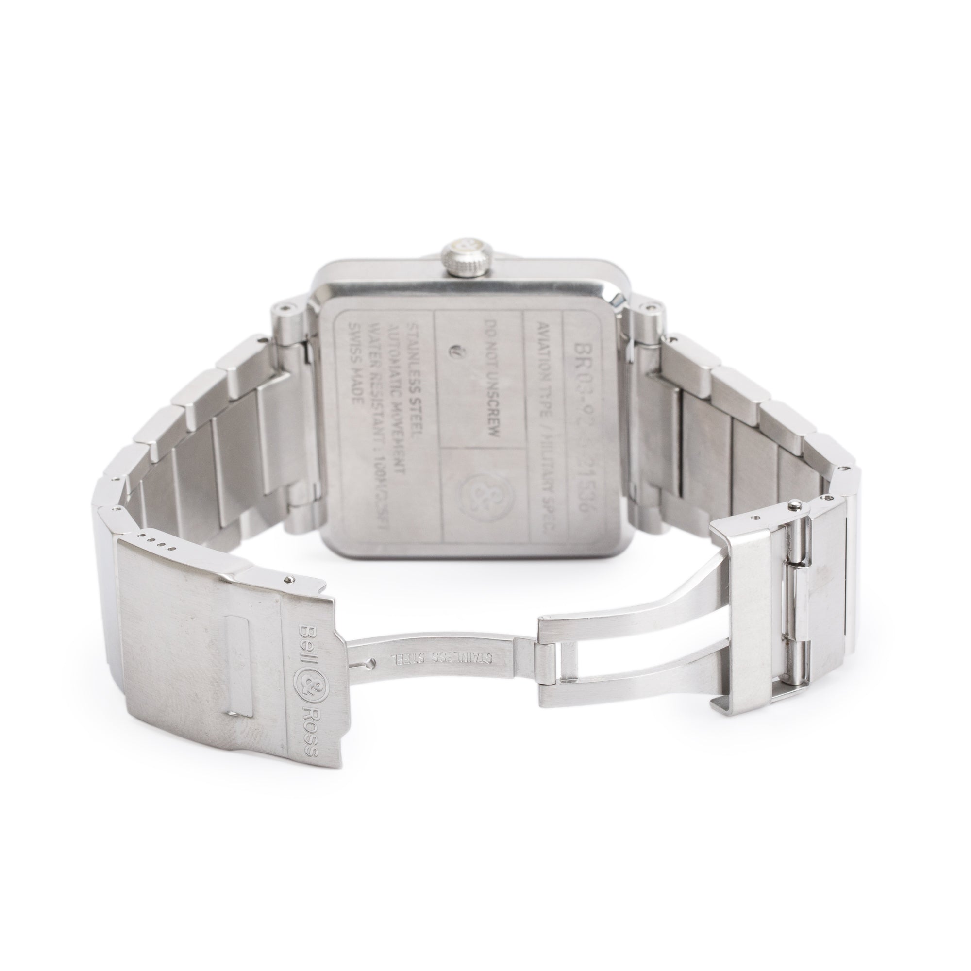 Bell & Ross Stainless Steel Aviation BR 03-92 42 MM Automatic Watch