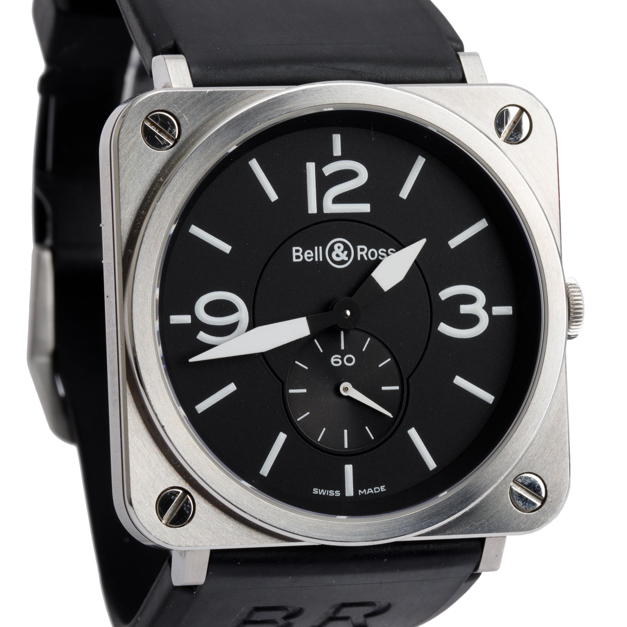 Bell Ross Stainless Steel BR S 39 MM Watch – Oliver Jewellery