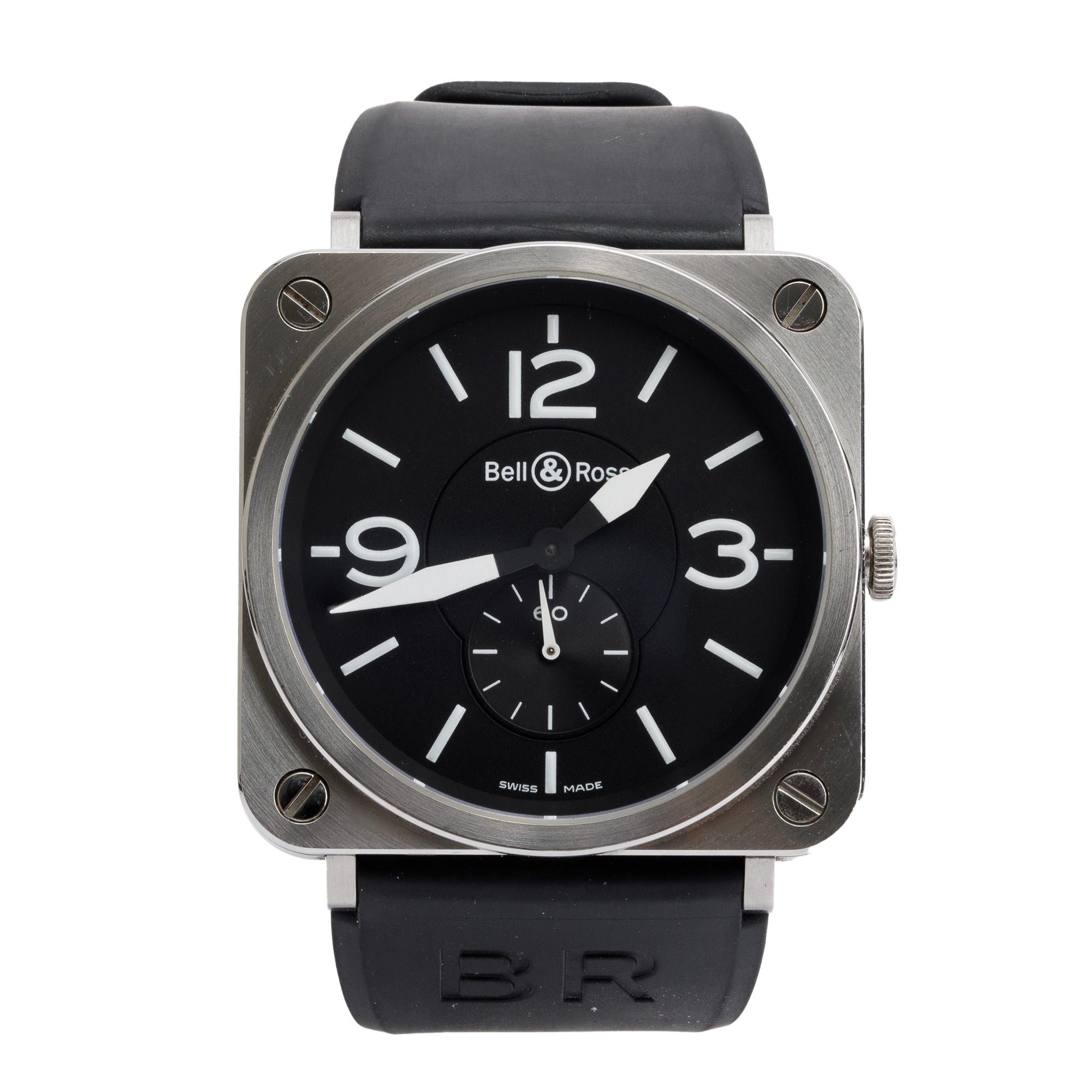 Bell & Ross Stainless Steel BR S 39 MM Watch