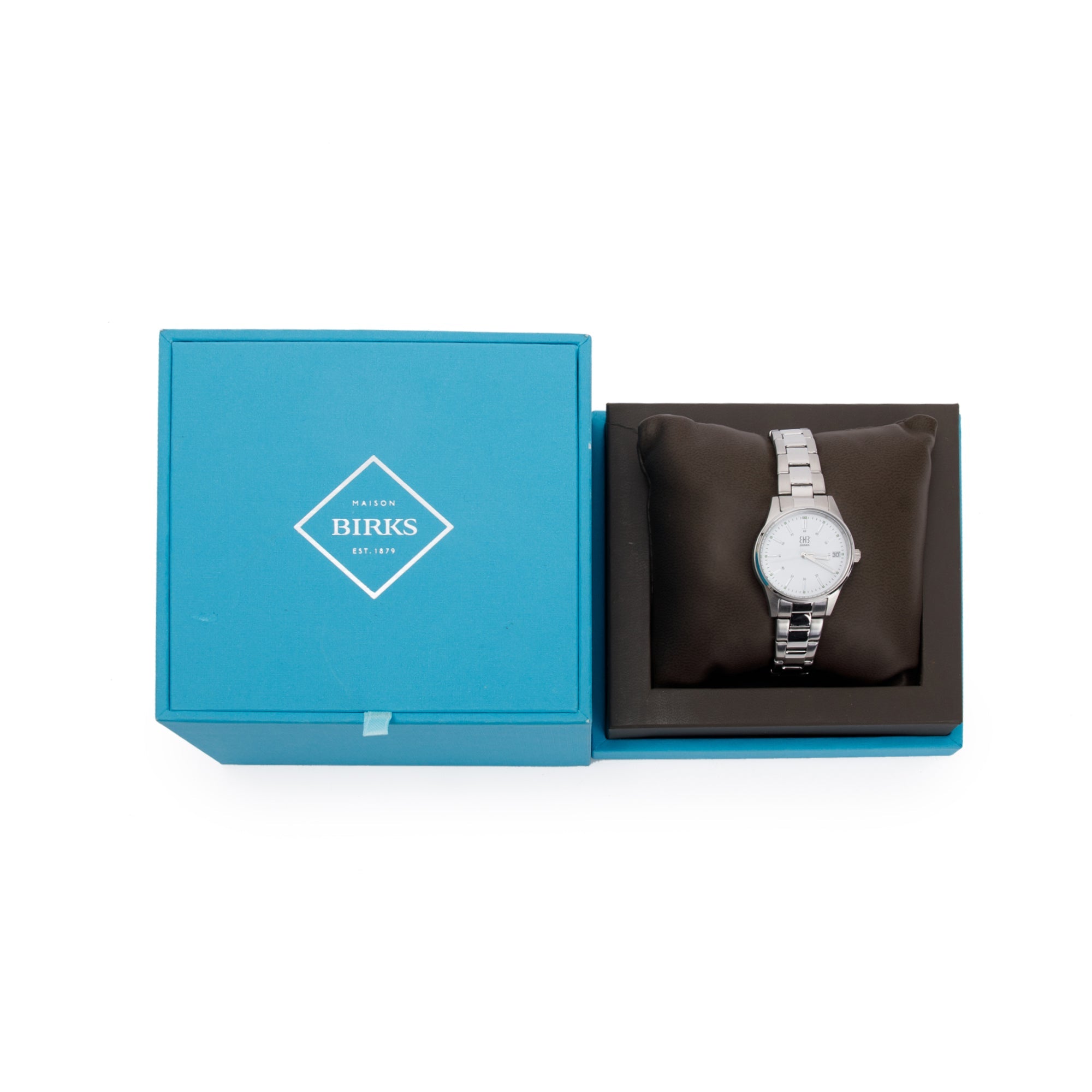 Birks Stainless Steel 28MM Quartz Watch w/ Box