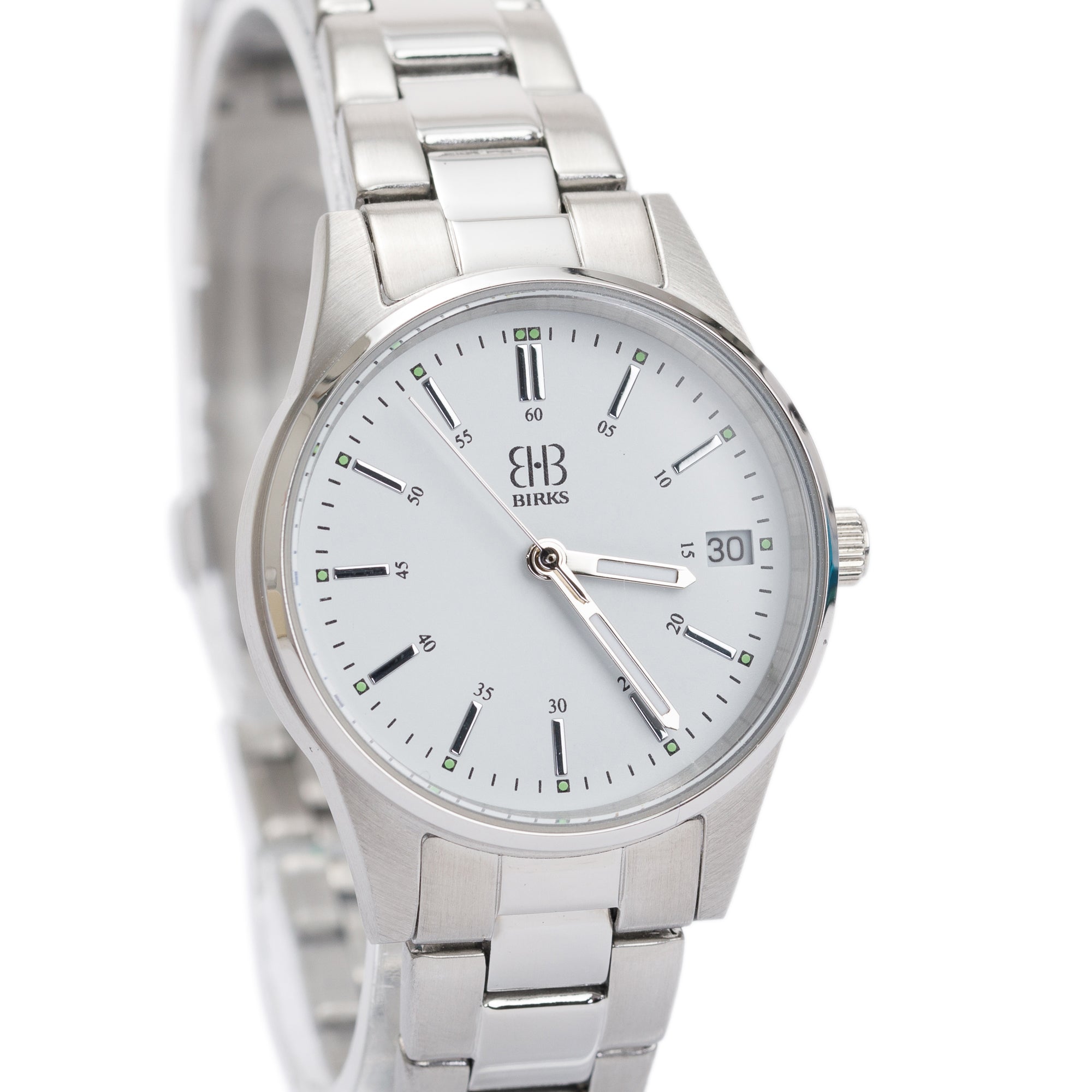 Birks Stainless Steel 28MM Quartz Watch w/ Box